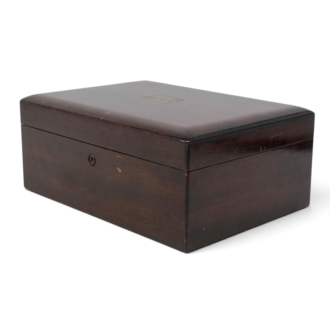 Vintage Lined Wood Box (1 of 11)