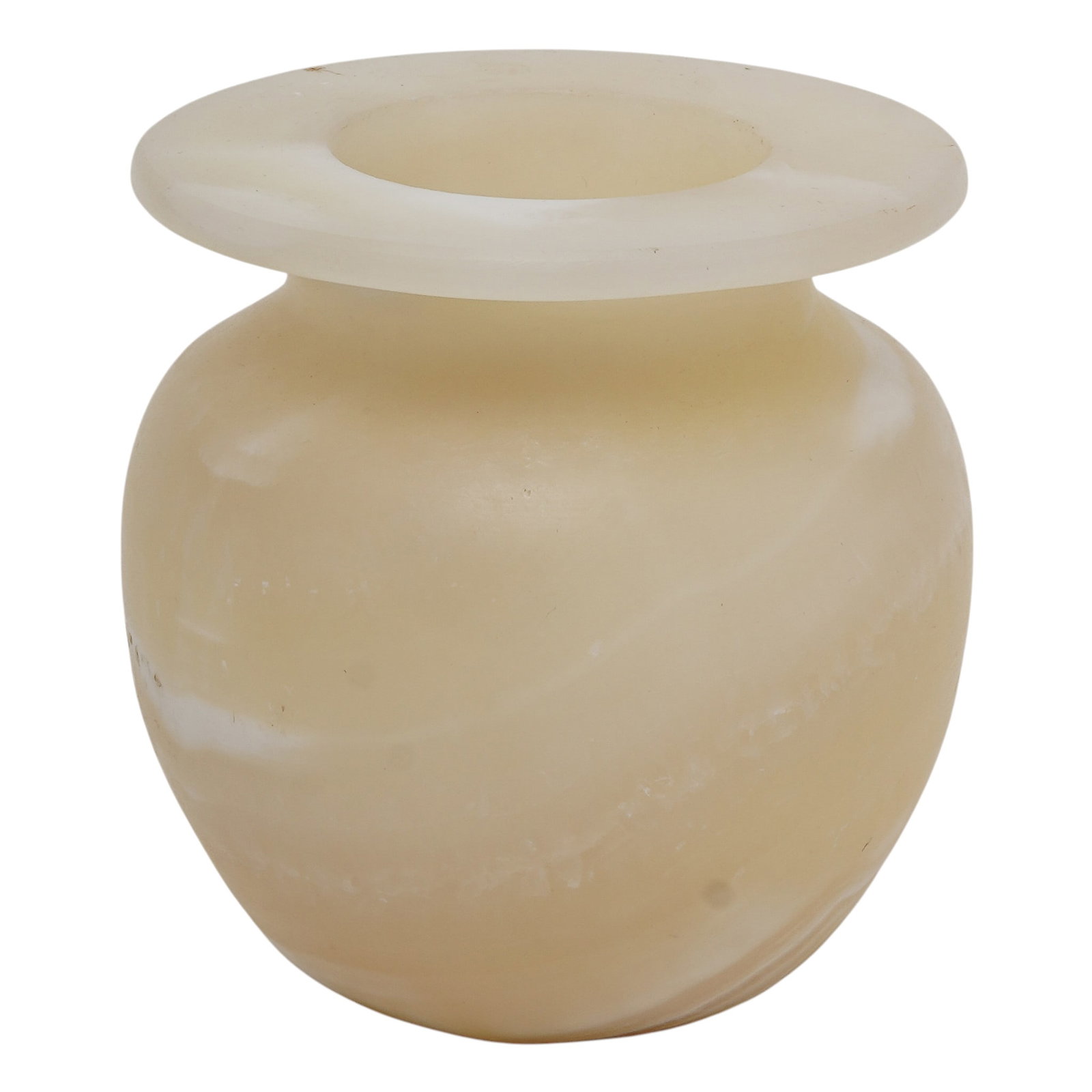 Vintage Egyptian Alabaster Vase (1 of 4)