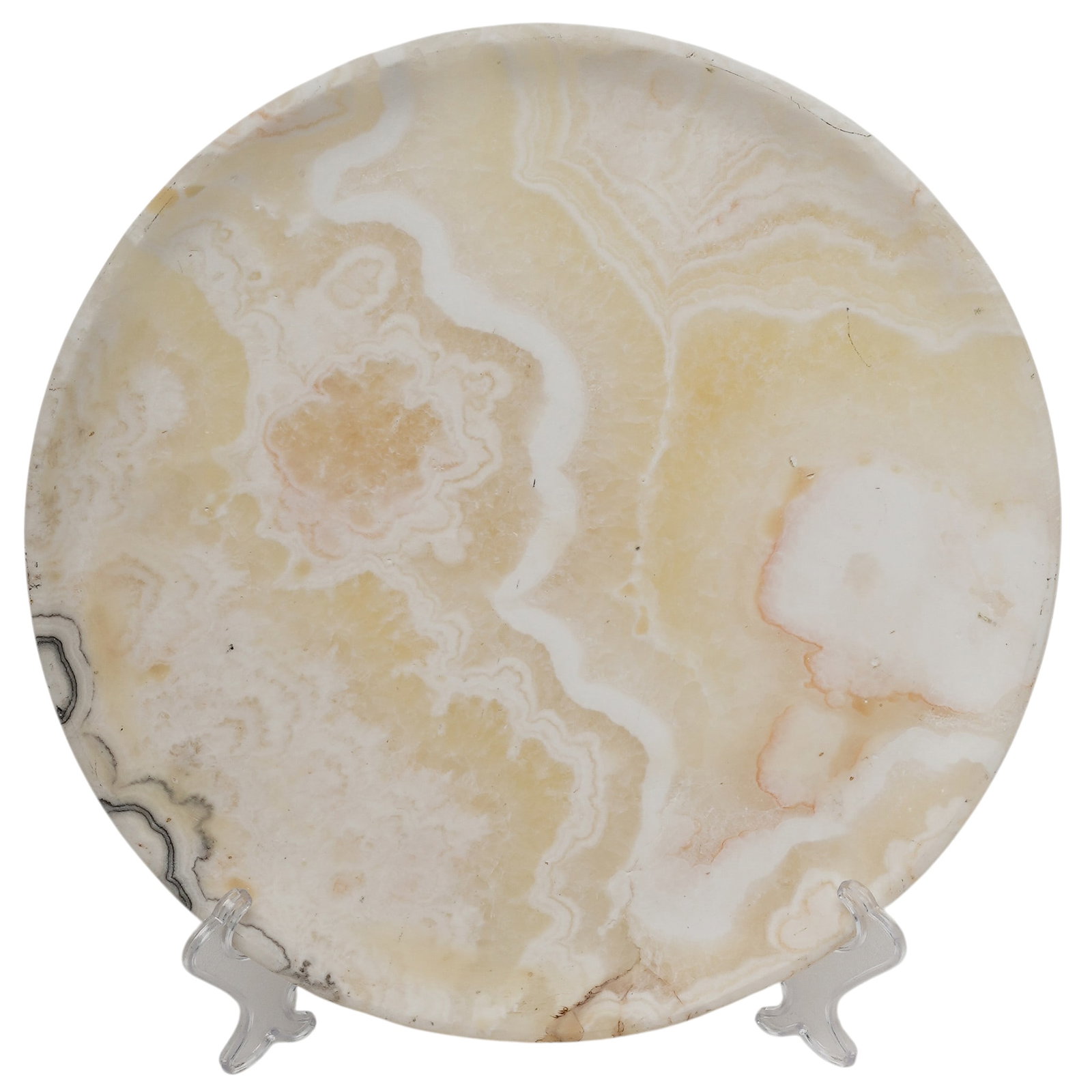 Aragonite Onyx Marble Charger (1 of 3)