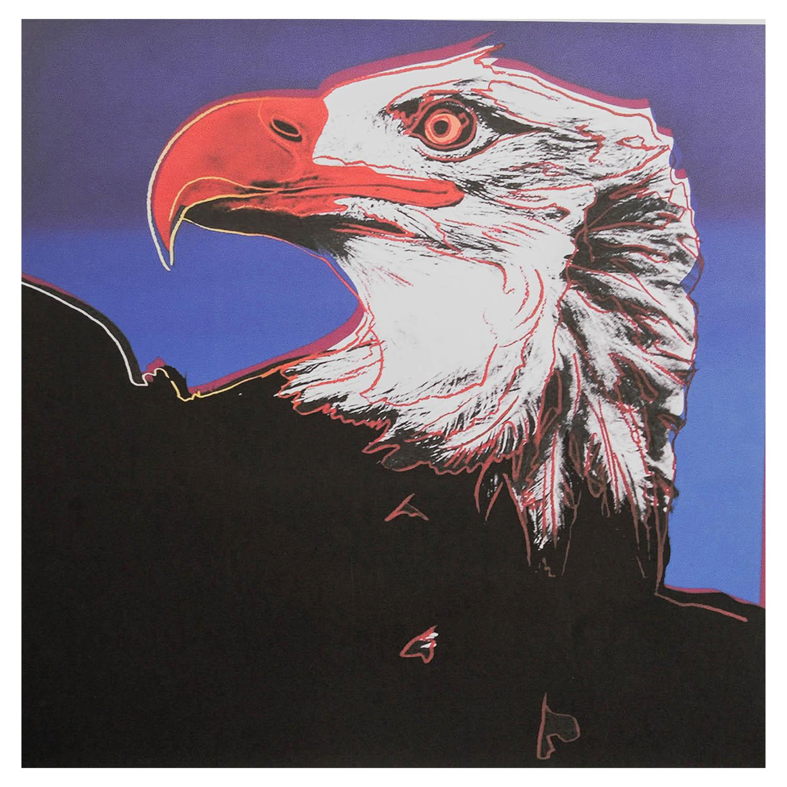 After Andy Warhol "Bald Eagle" Lithograph - 2