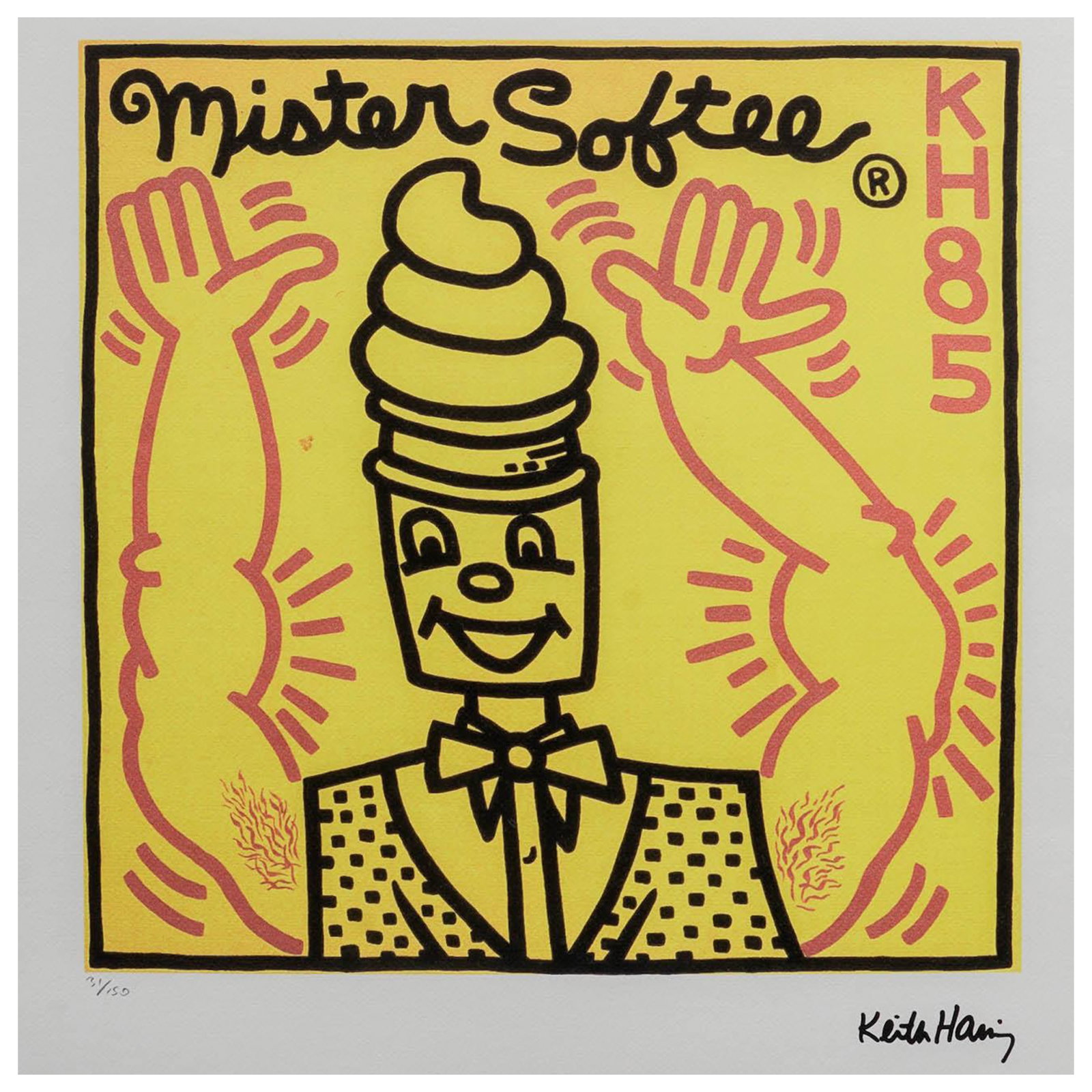 After Keith Haring "Mr. Softee" Lithograph - 3