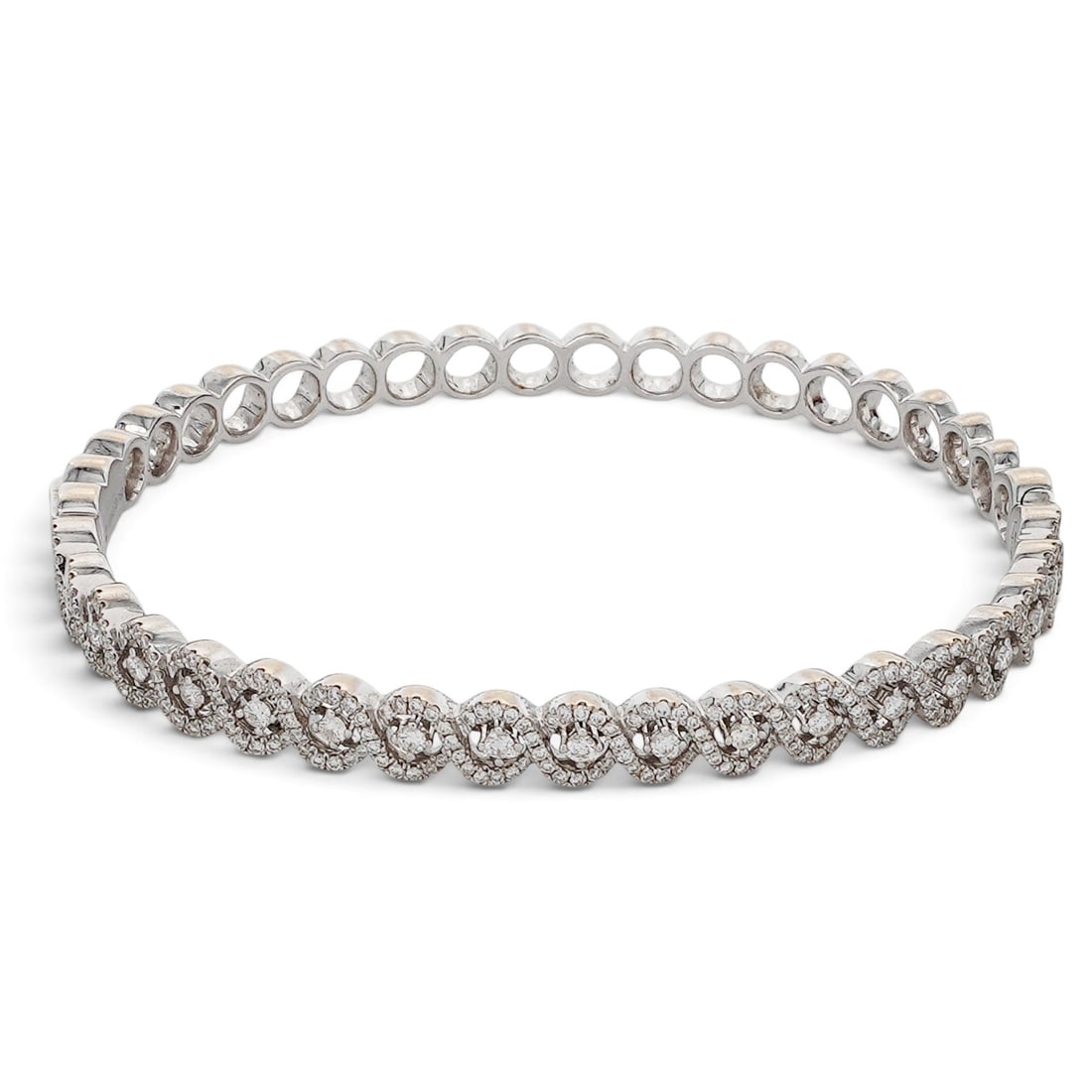 Hidalgo 18K Gold & Diamond Infinity Bracelet (1 of 6)