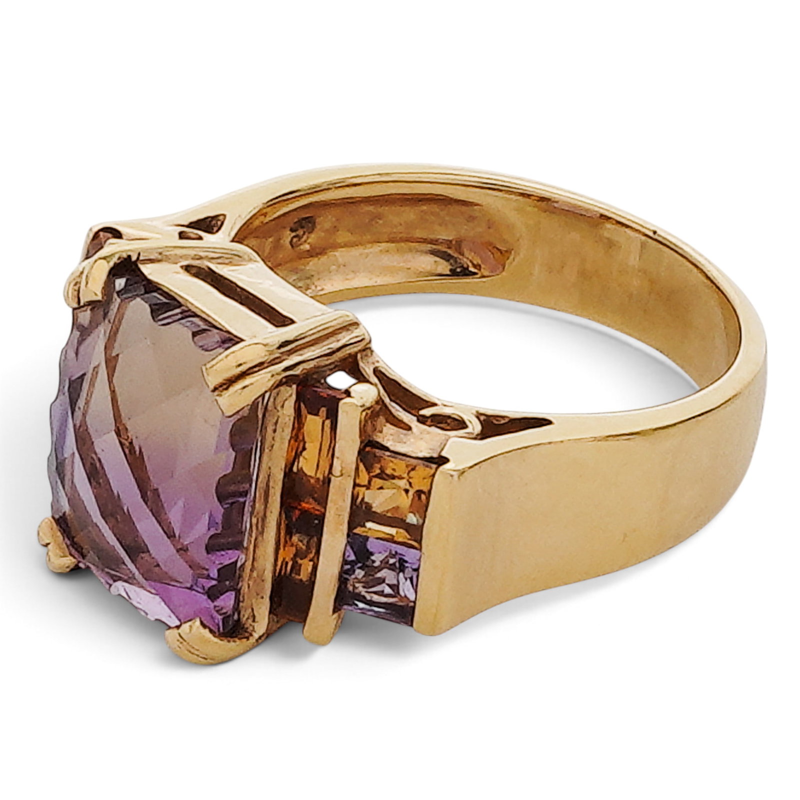 18k Gold Ametrine Ring (1 of 7)
