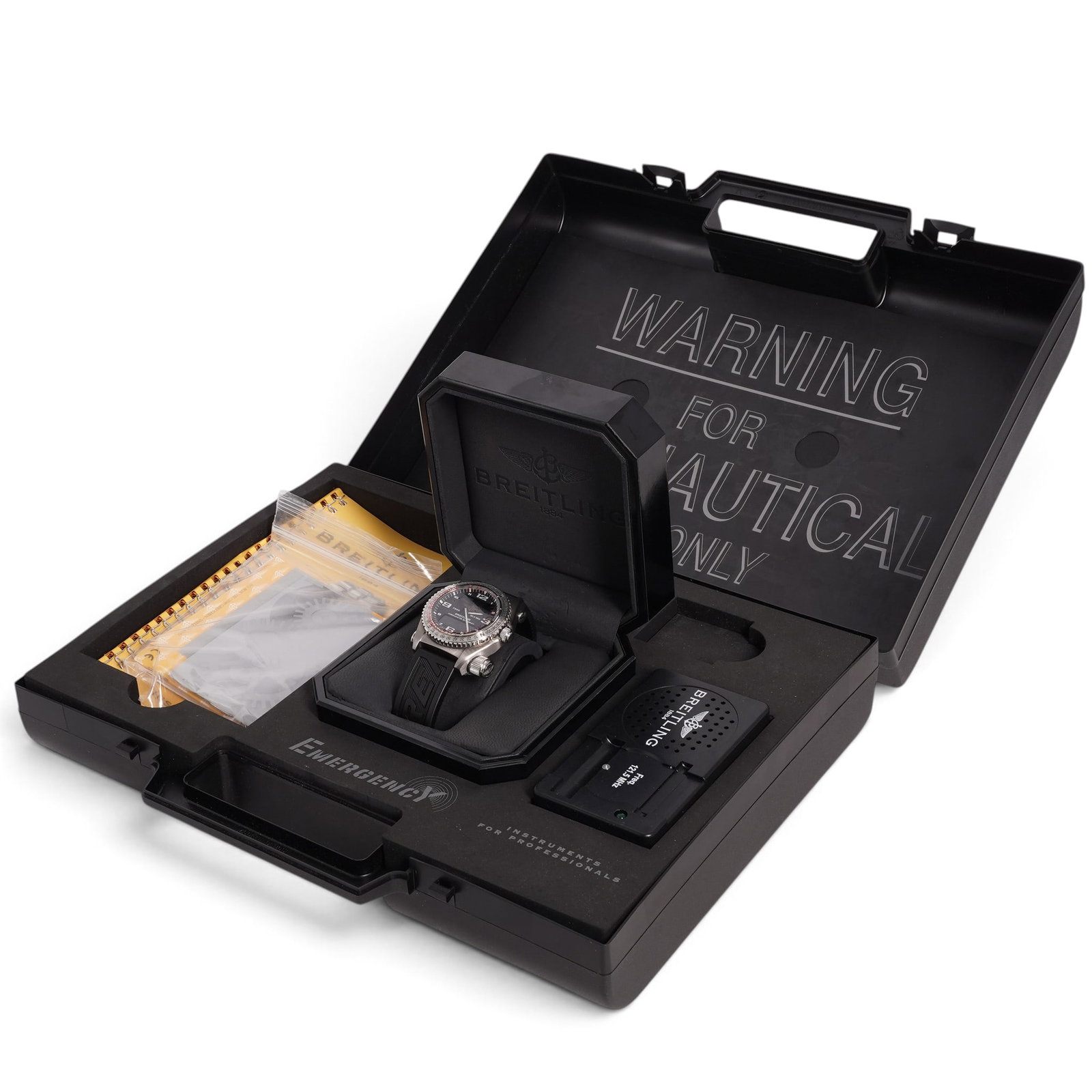 Breitling “Emergency?? Titanium Quartz Watch REF E76321 - 7