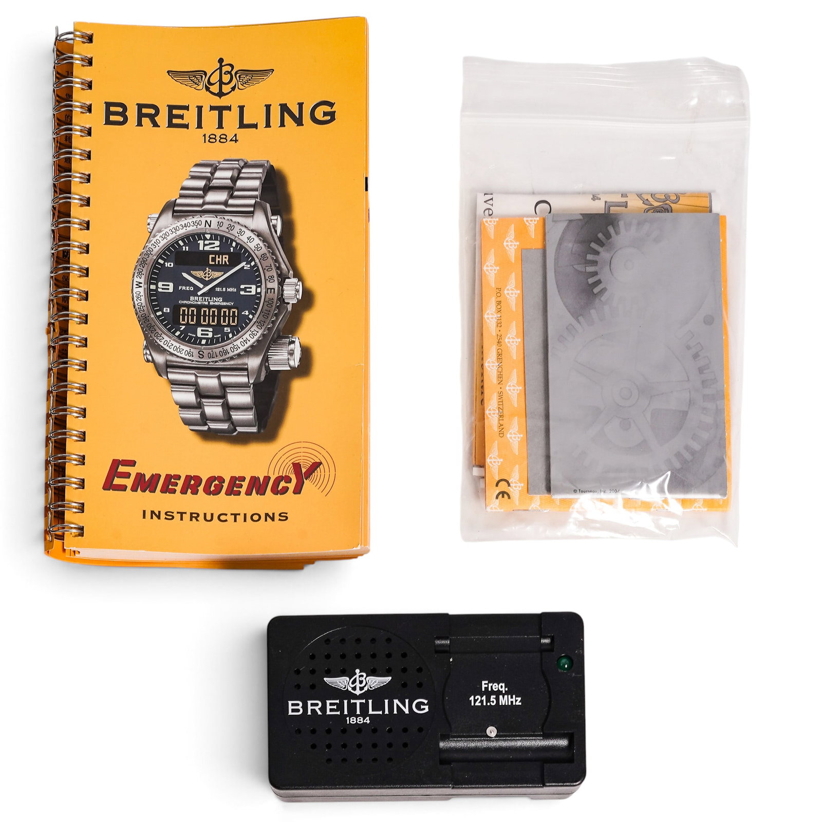 Breitling “Emergency?? Titanium Quartz Watch REF E76321 - 8