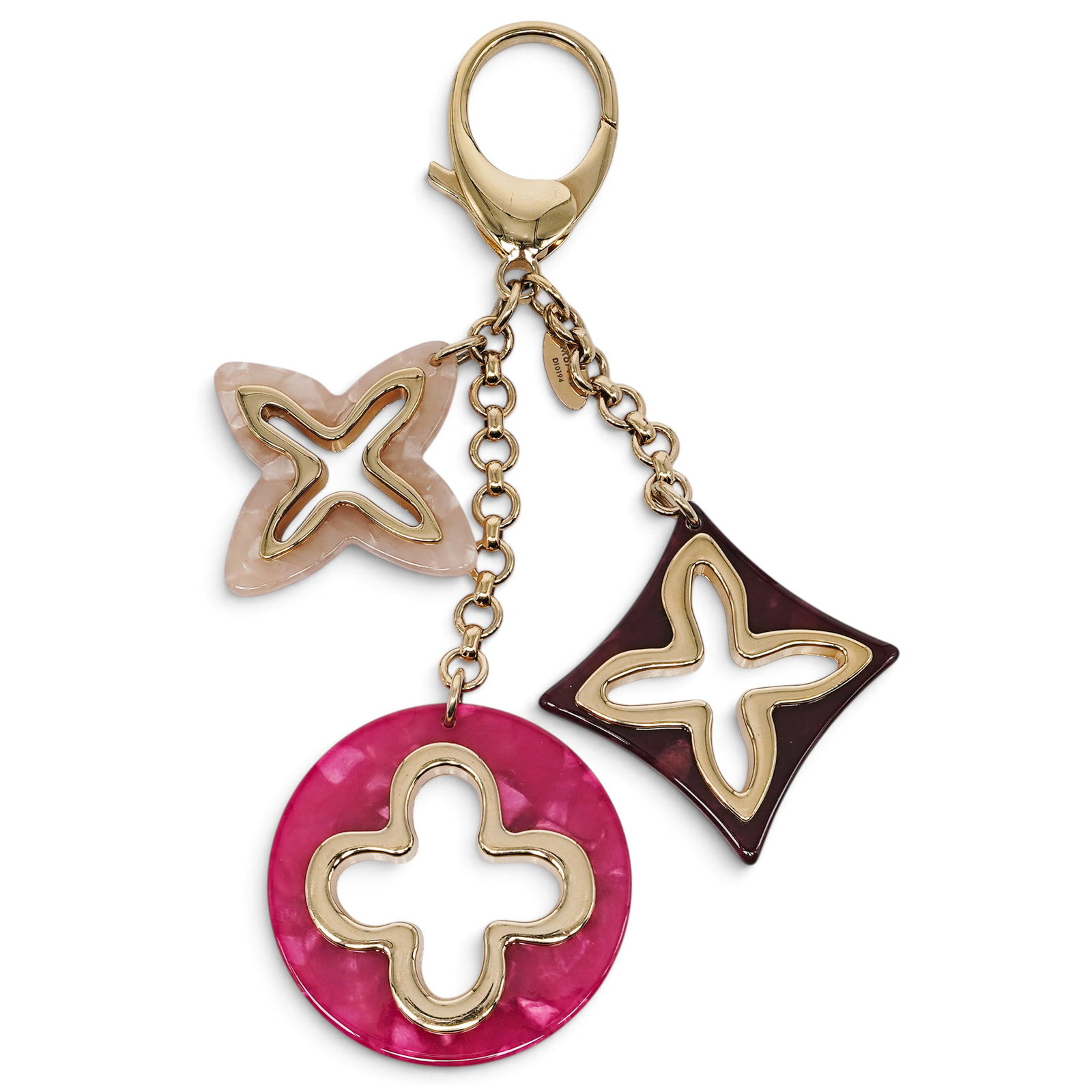 Louis Vuitton "Bijoux Sac Ansolence" Bag Charm Pink: Louis Vuitton "Bijoux Sac Ansolence" Bag Charm Pink 2014, Italy Louis Vuitton Bijoux Sac Ansolence Bag Charm in pink, featuring the House’s signature LV monogram print detailing in pink, ivory,