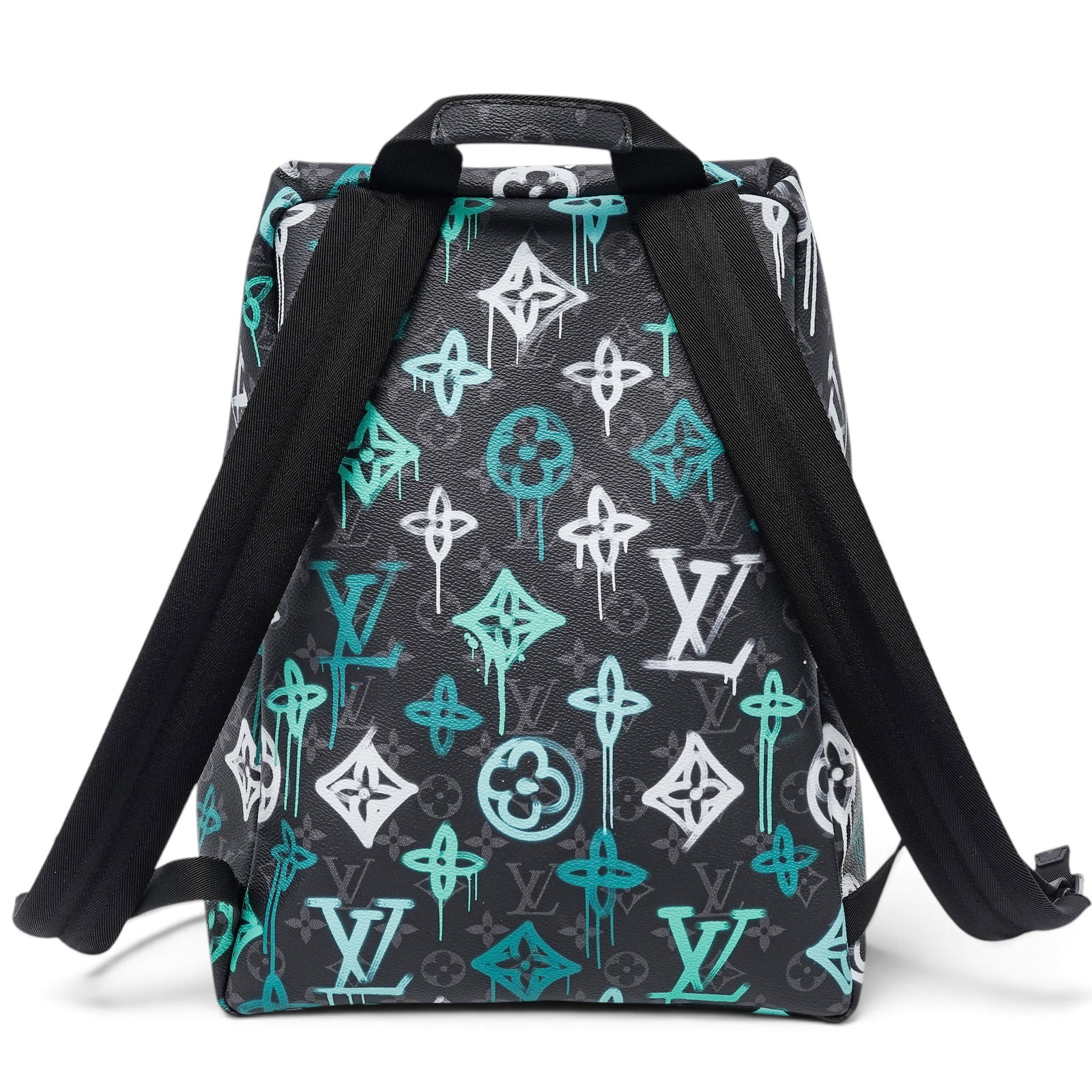 Louis Vuitton "Discovery" Backpack Grafitti Monogram Eclispe - 3