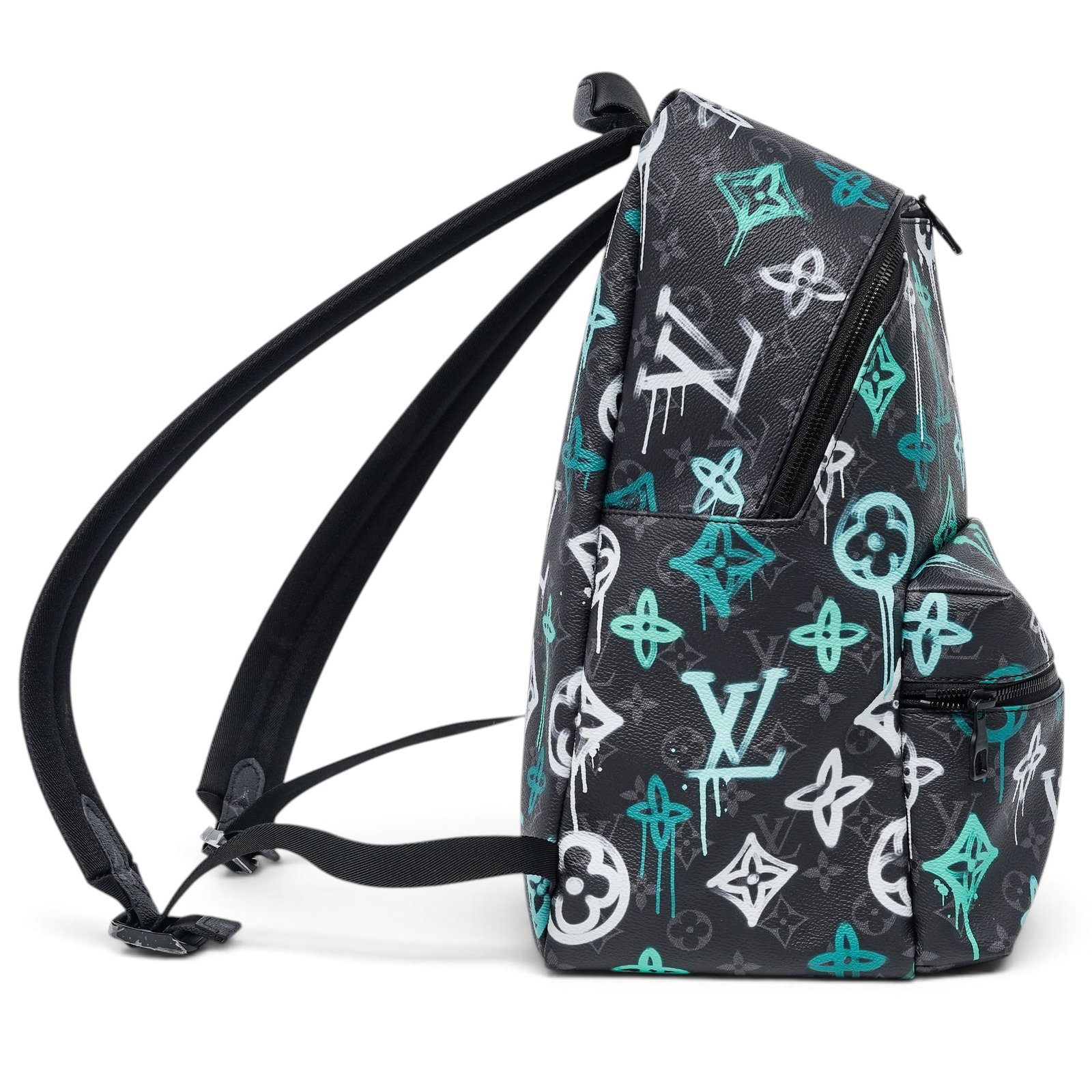 Louis Vuitton "Discovery" Backpack Grafitti Monogram Eclispe - 4