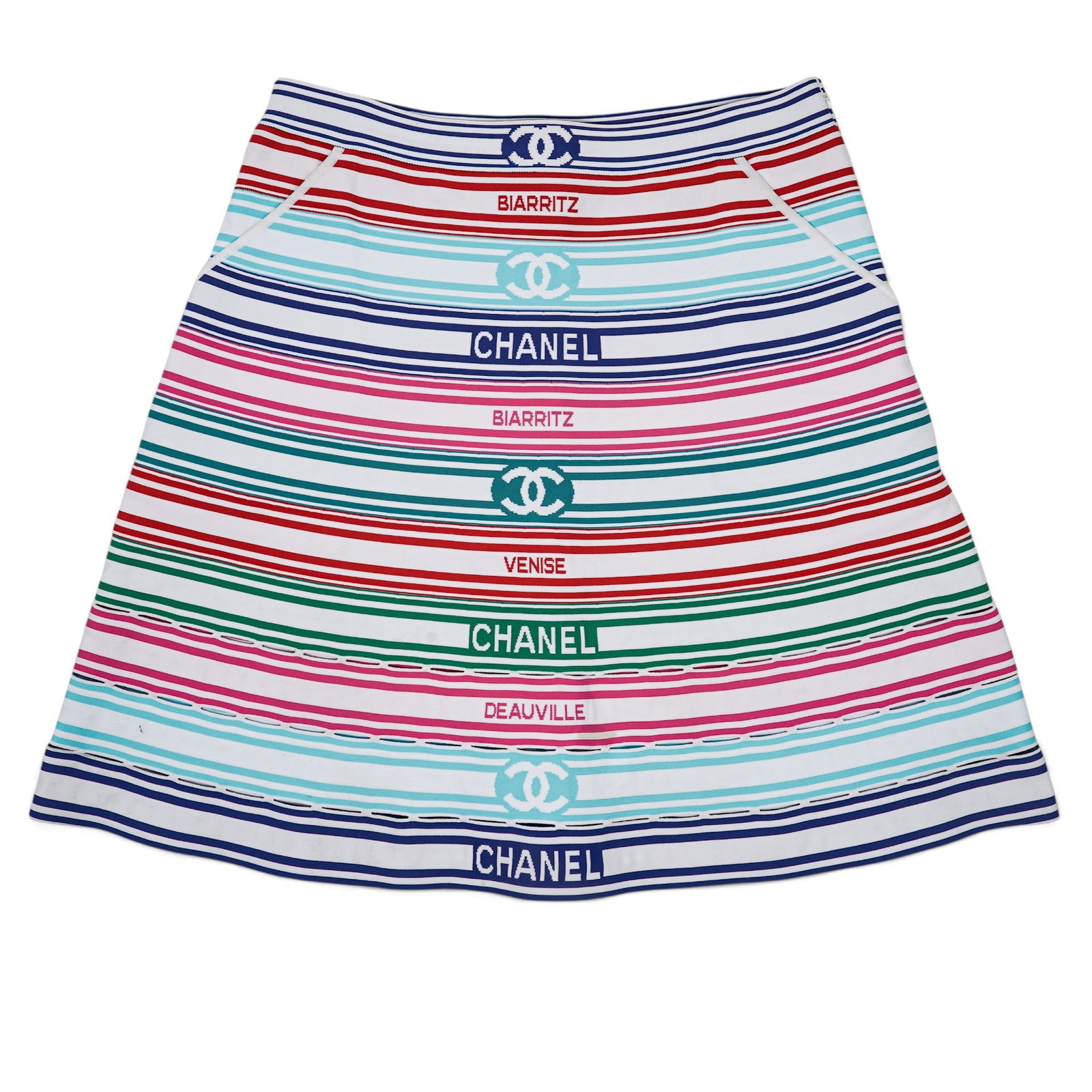 Chanel Deauville Beatriz Multicolor Skirt (1 of 5)