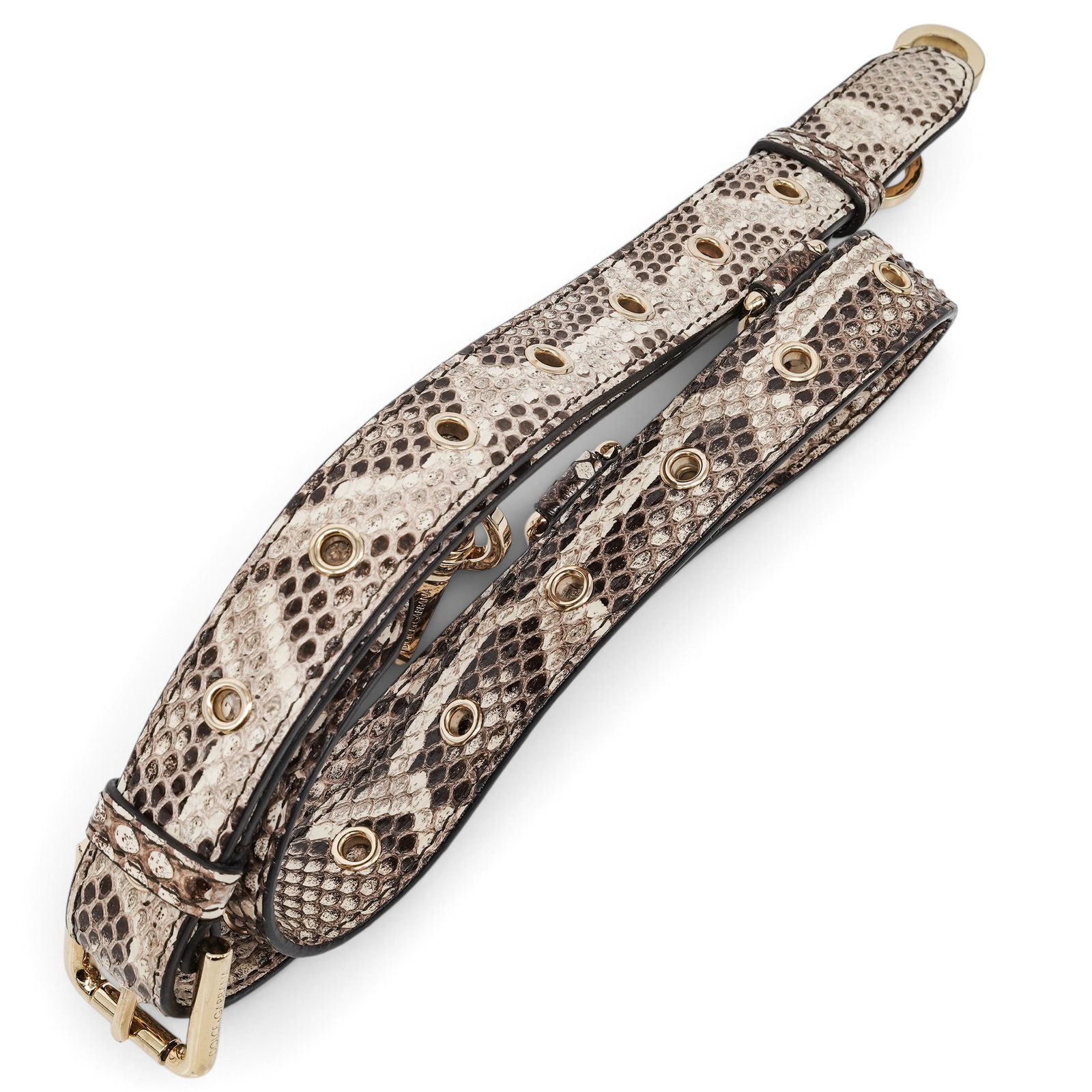 Dolce & Gabbana "Millennials" DG Python Crossbody Bag - 9