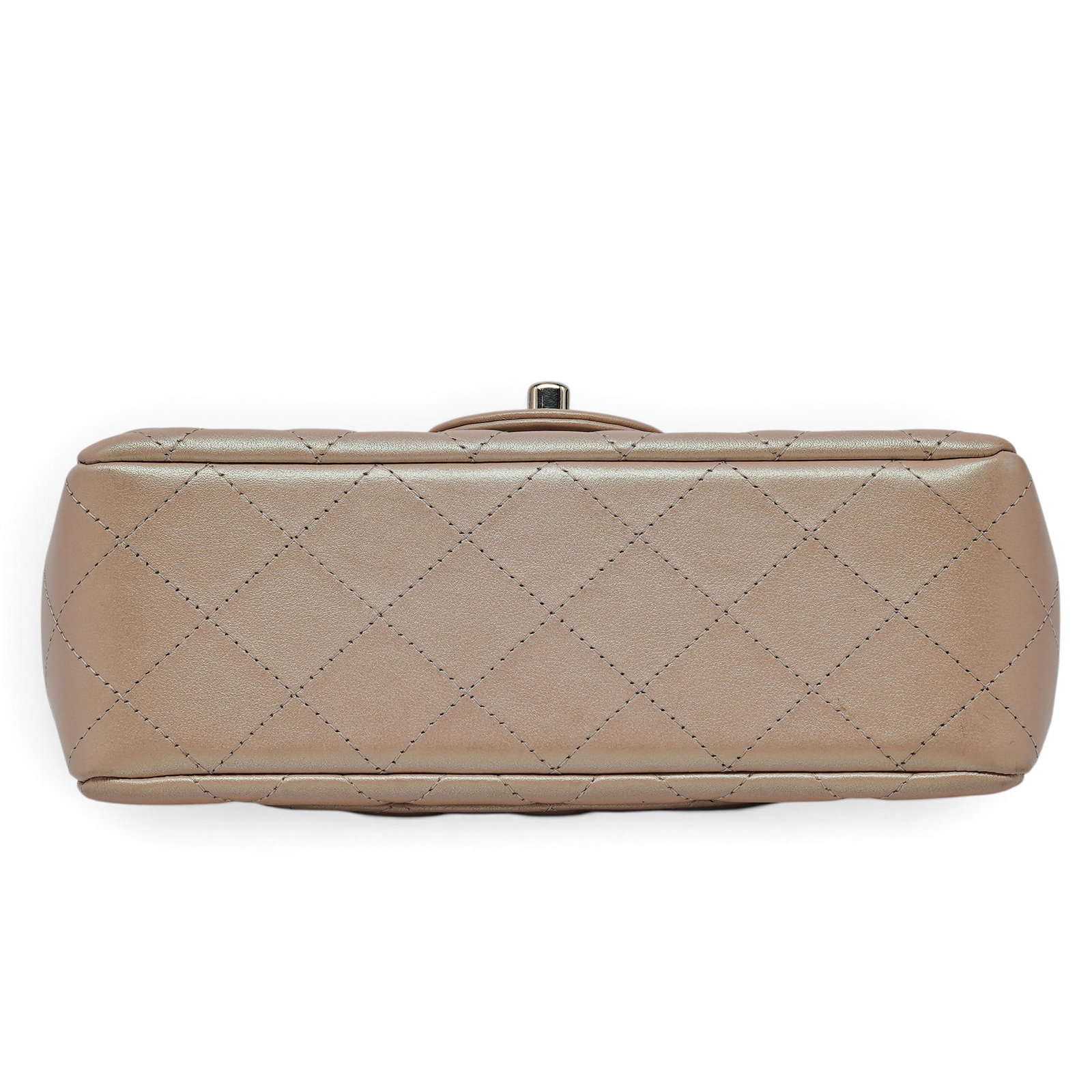 Chanel "Mini Rectangular" Flap Pearlescent Lambskin Leather - 5