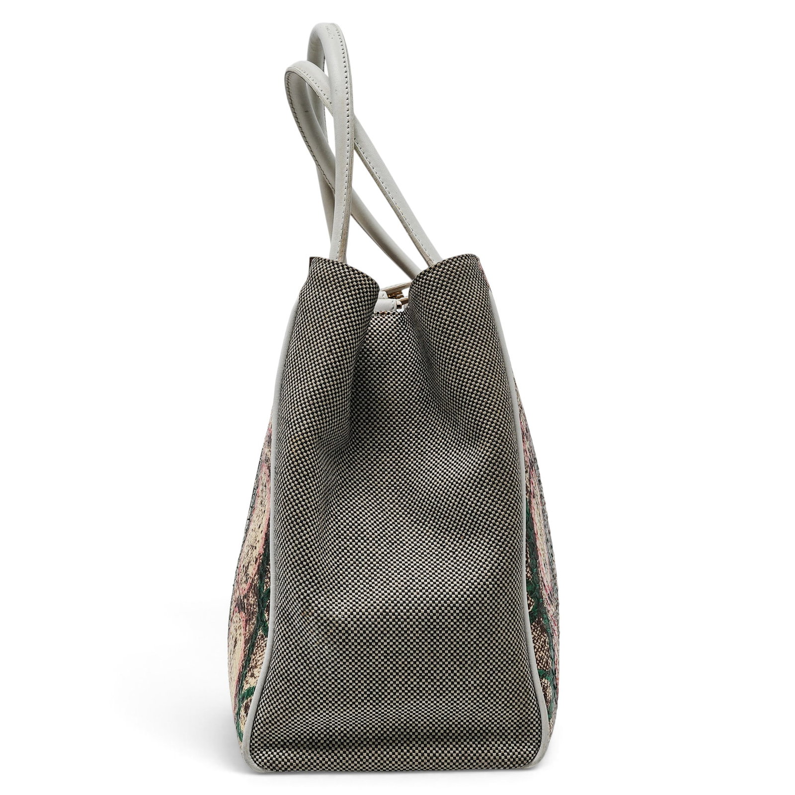 Fendi "2 Jours" Multicolor Python & Leather - 2