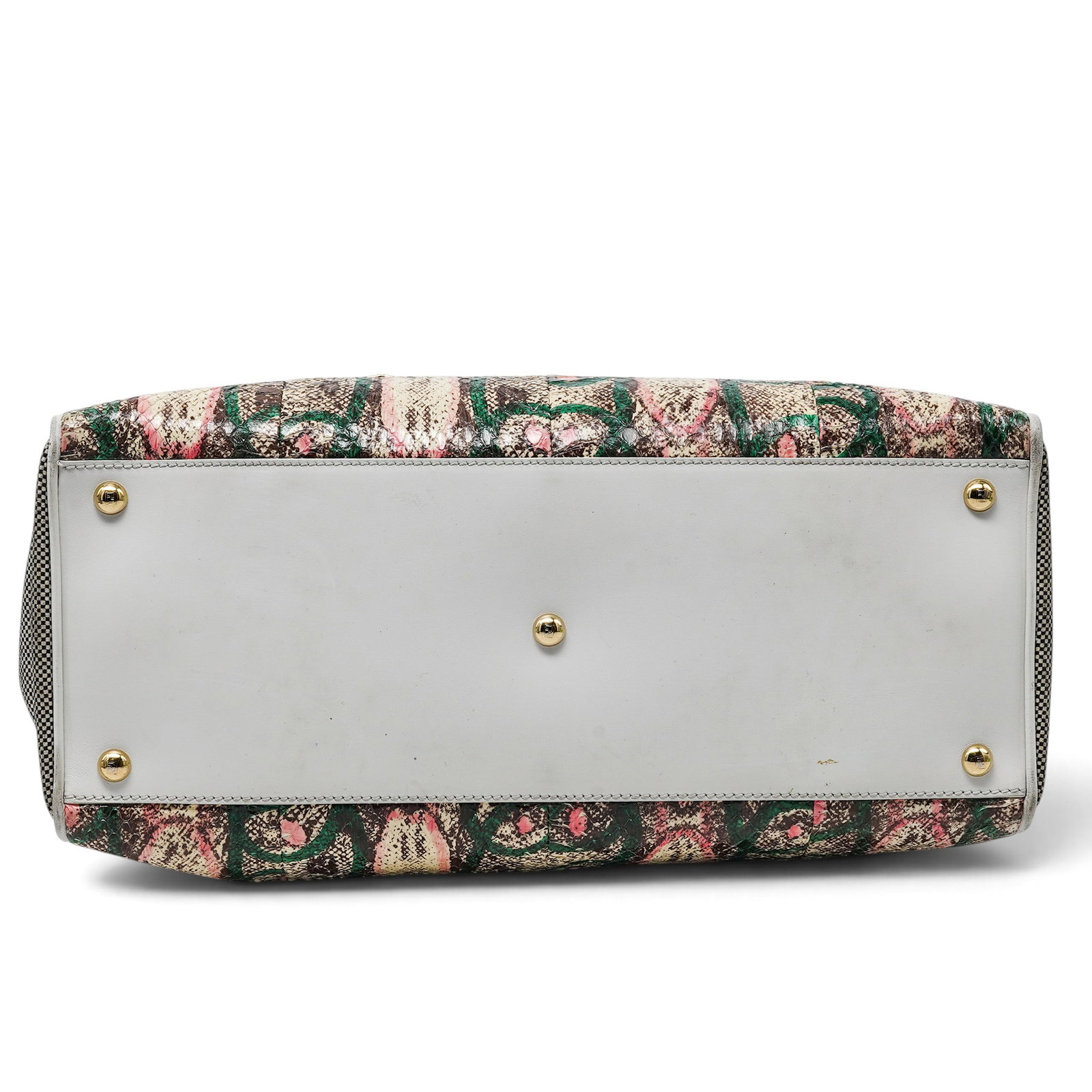 Fendi "2 Jours" Multicolor Python & Leather - 5