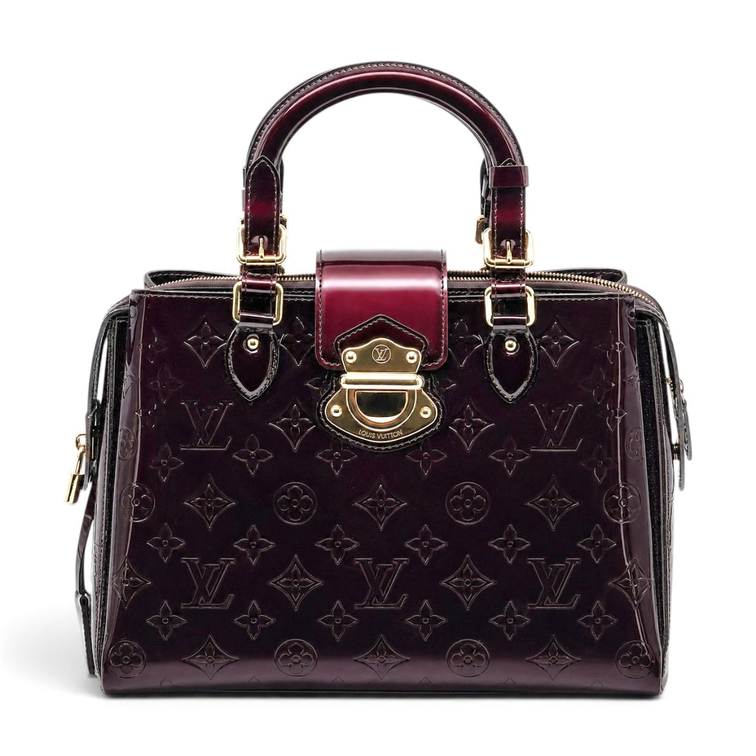 Louis Vuitton "Melrose" Amarante Vernis Leather (1 of 15)