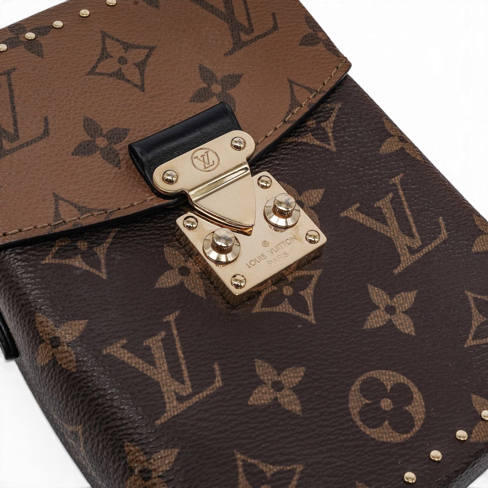 Louis Vuitton "Camera Box" Reverse Monogram Bag - 6