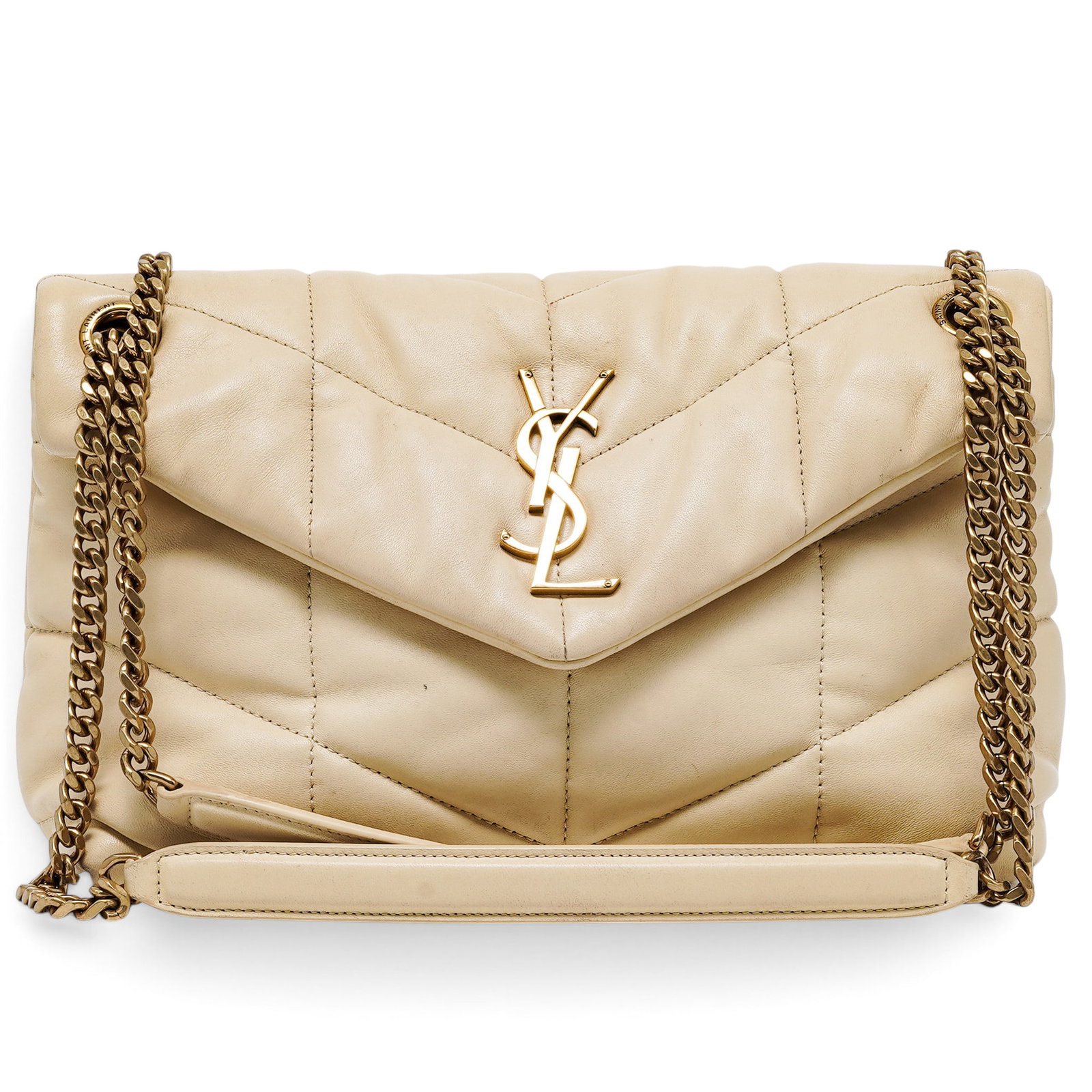 Saint Laurent "LouLou Puffer" Small Quilted Shoulder Bag (1 of 13)