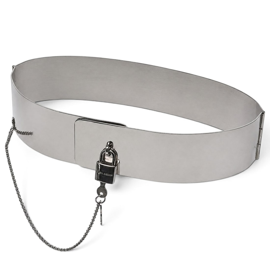 Dolce & Gabbana 2007 Runway Metal Lock Waist Belt (1 of 8)