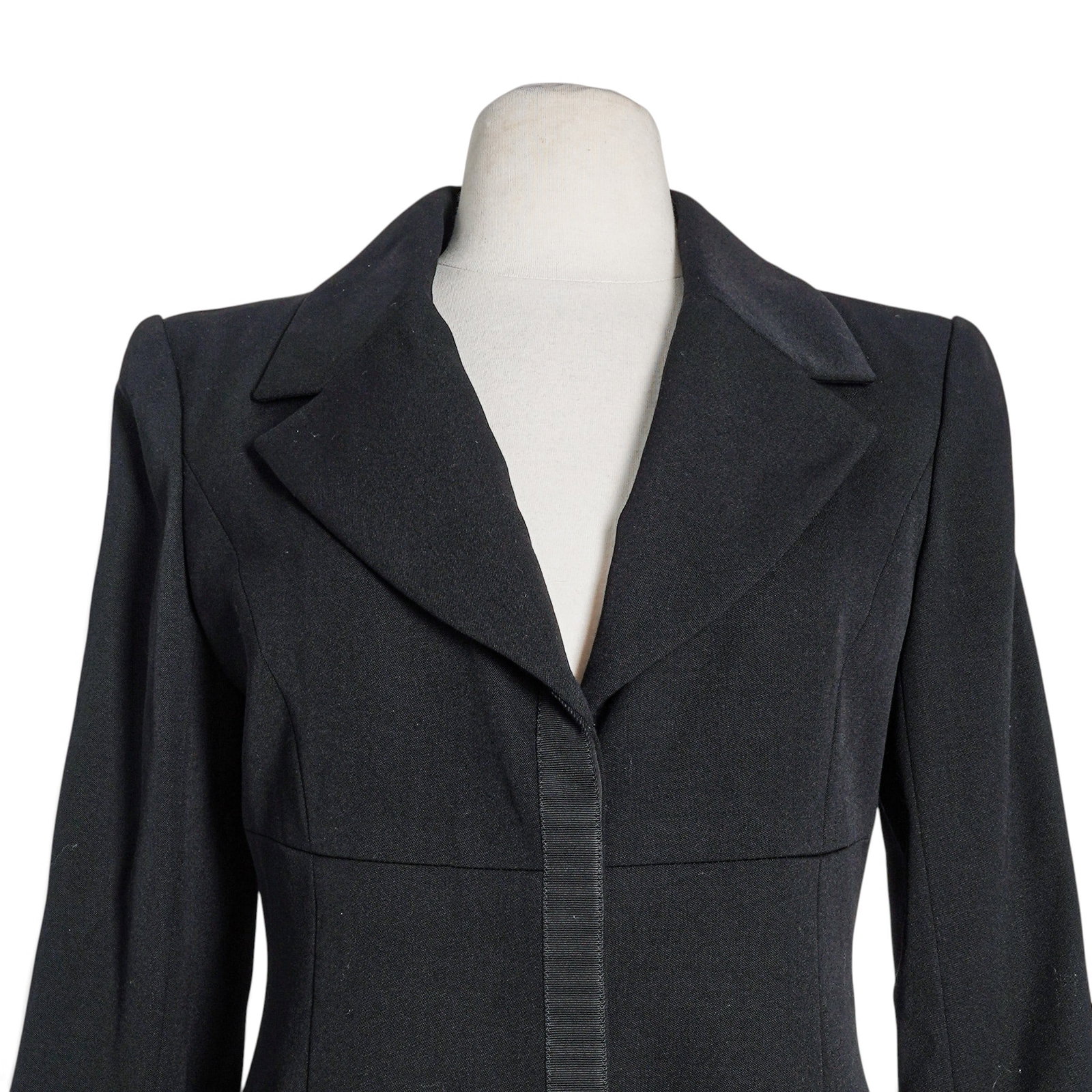 Chanel Black Wool Blazer - 2