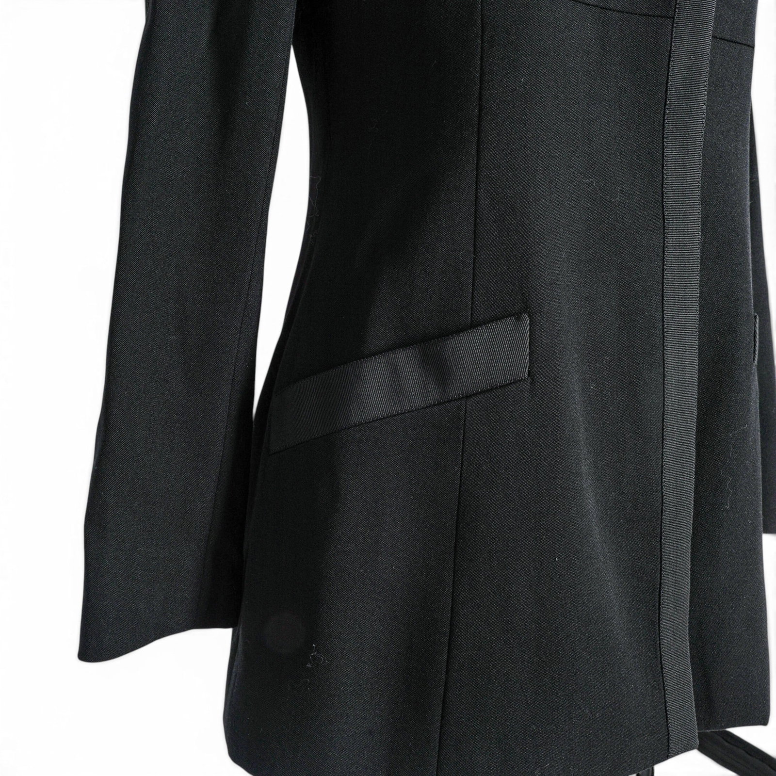 Chanel Black Wool Blazer - 3