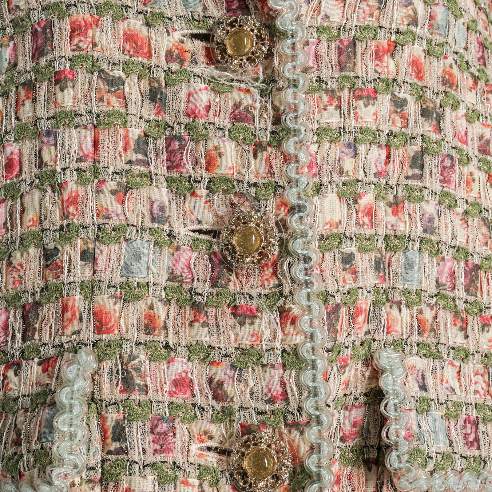Chanel Multicolor Tweed Jacket - 3