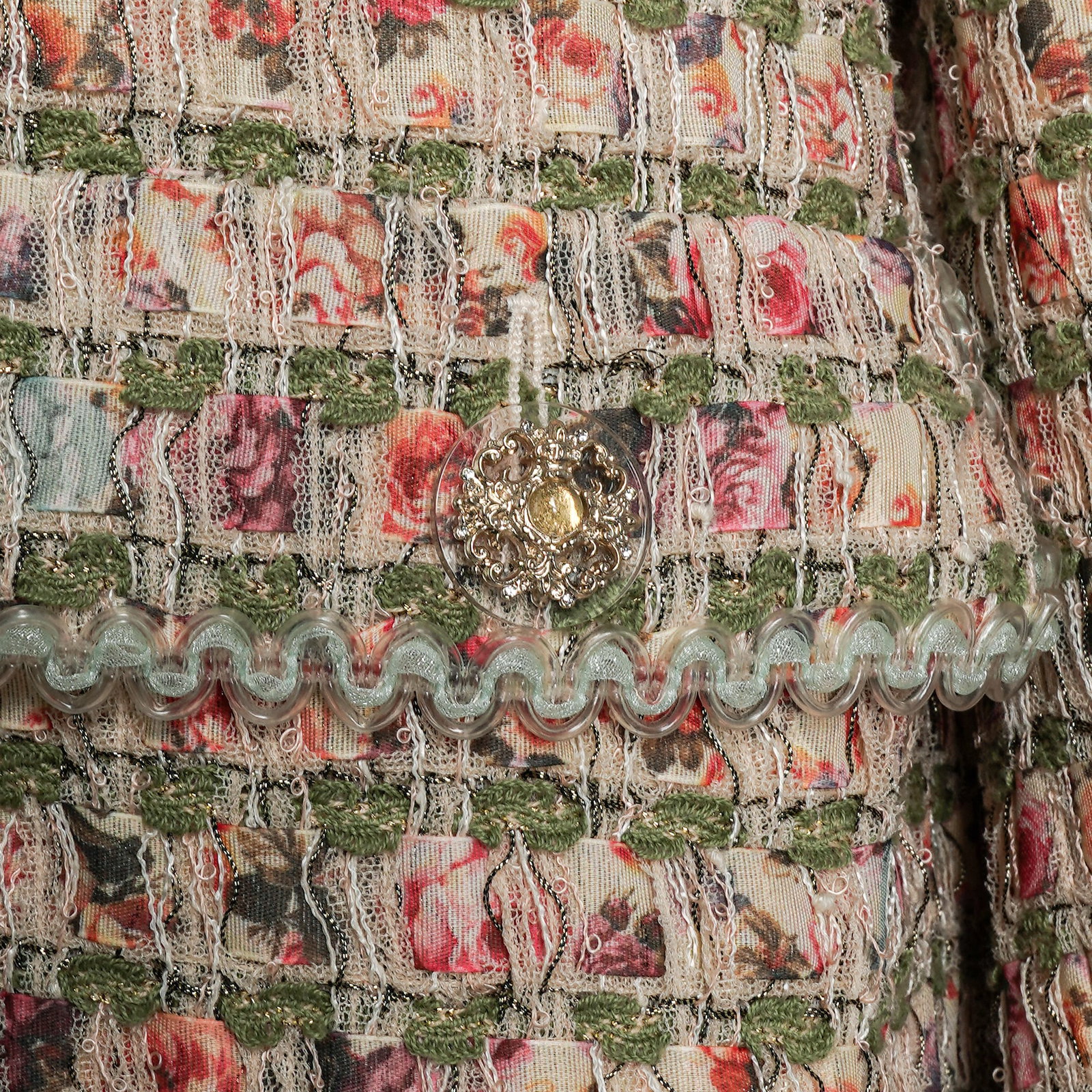 Chanel Multicolor Tweed Jacket - 4