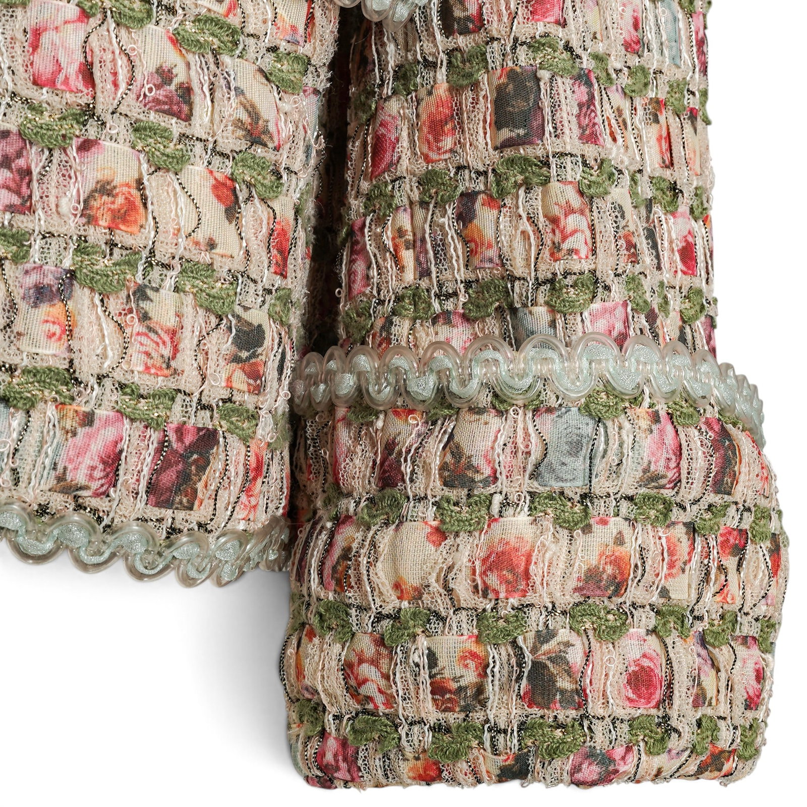 Chanel Multicolor Tweed Jacket - 5