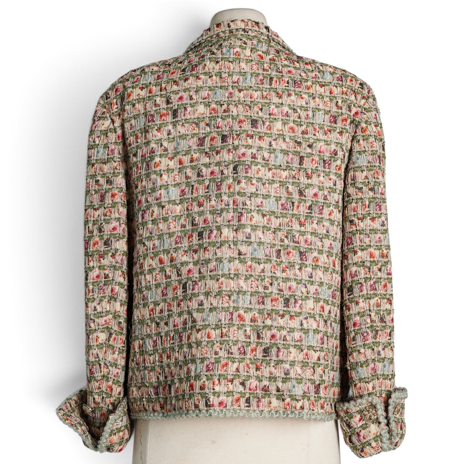 Chanel Multicolor Tweed Jacket - 7