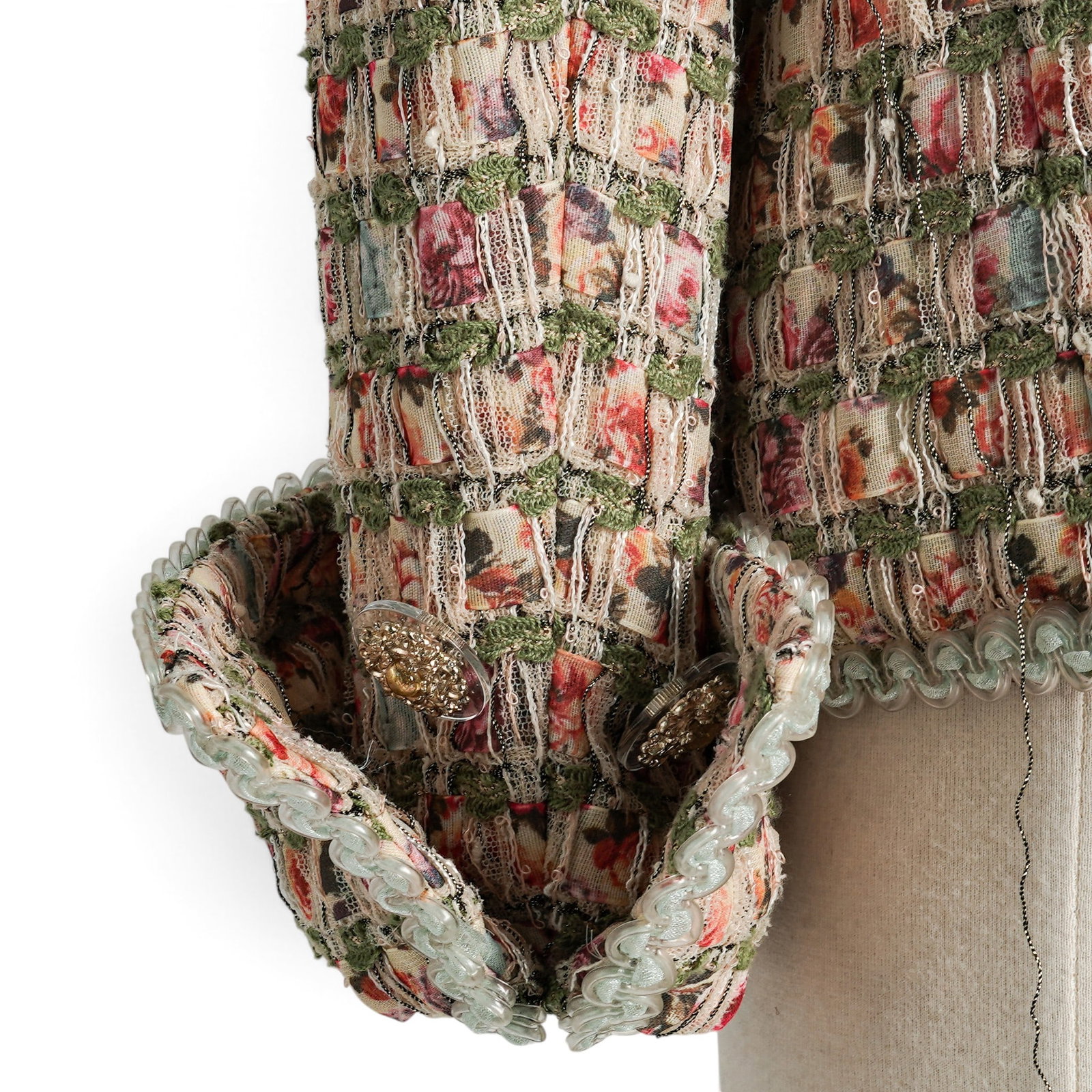 Chanel Multicolor Tweed Jacket - 8