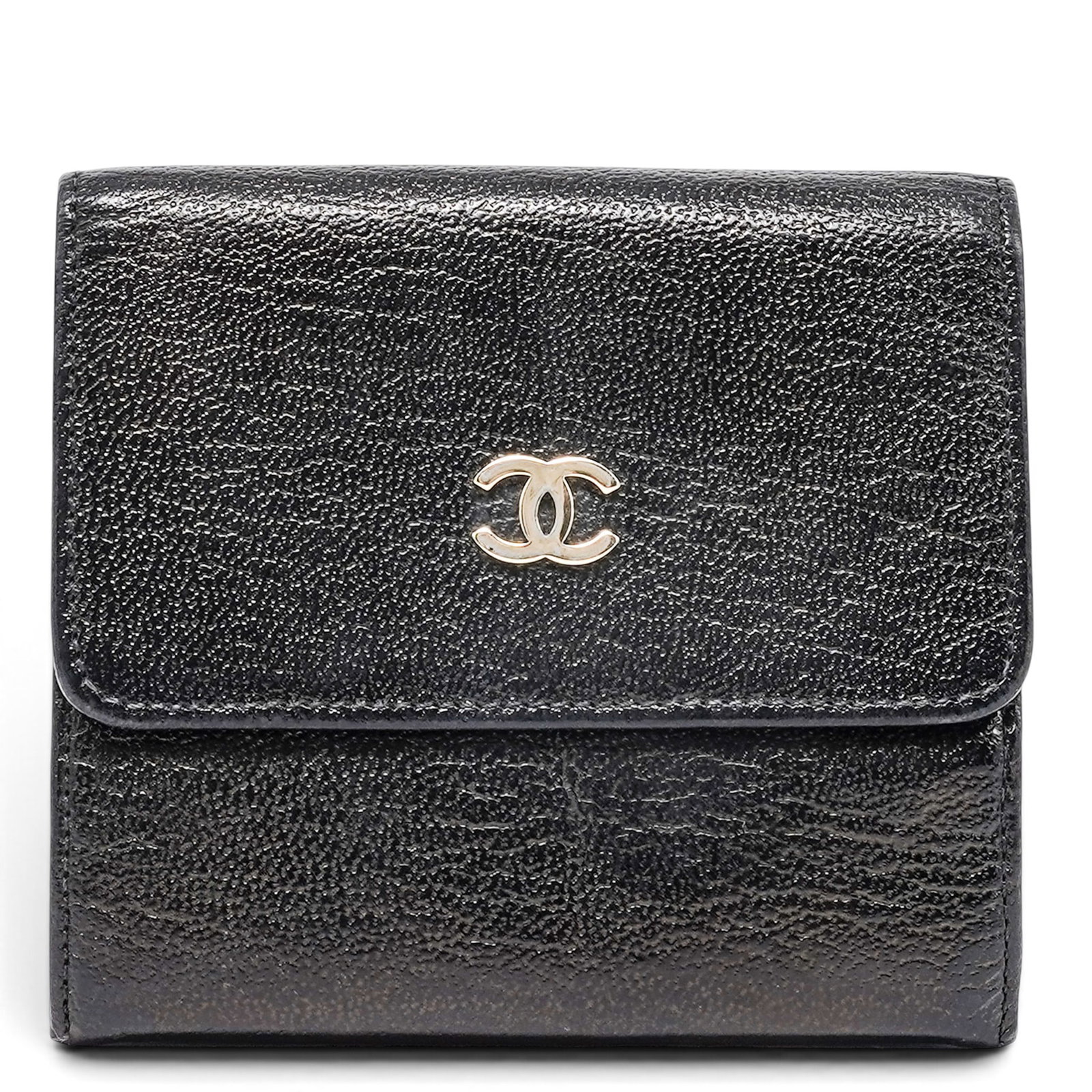 Chanel Black Leather Tri-Fold CC Wallet (1 of 11)