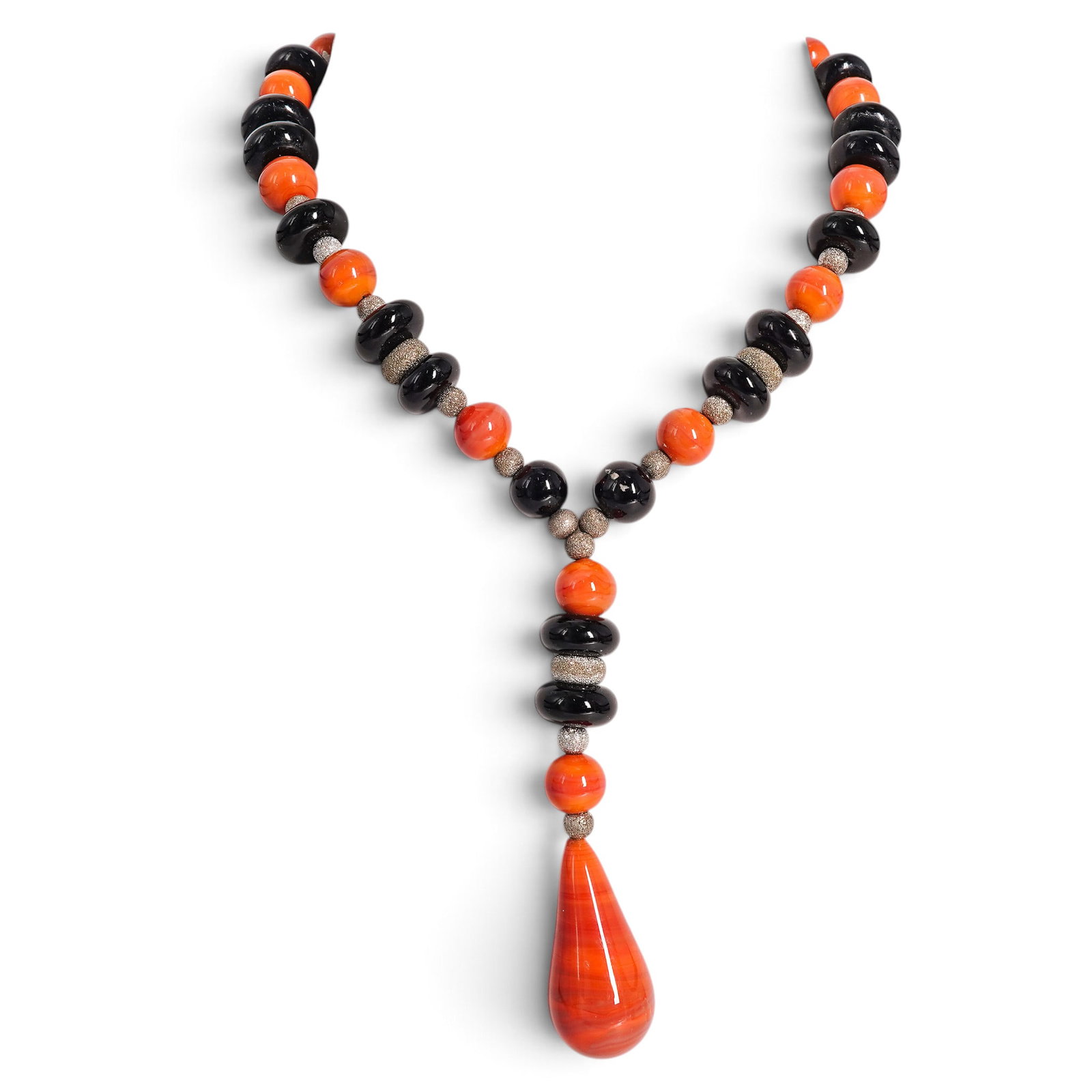 Antica Murrina .925 Sterling Necklace & Earring Set (1 of 4)