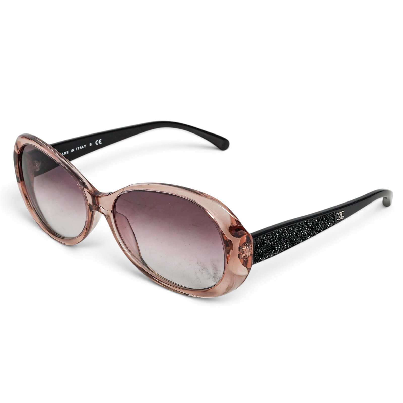 Chanel 5165-B Strass CC Butterfly Sunglasses (1 of 5)