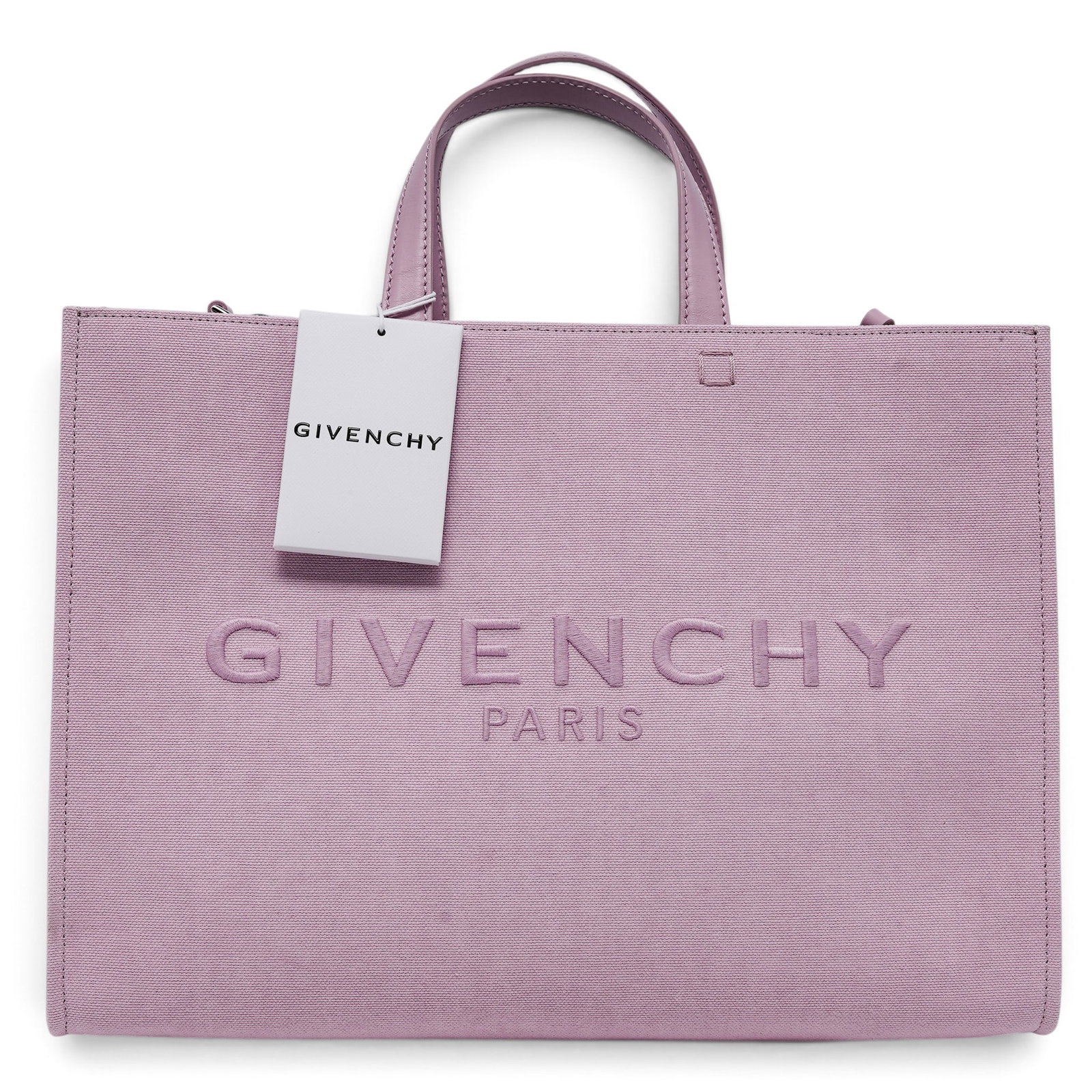 Givenchy Medium "G Tote" Pink Canvas (1 of 10)