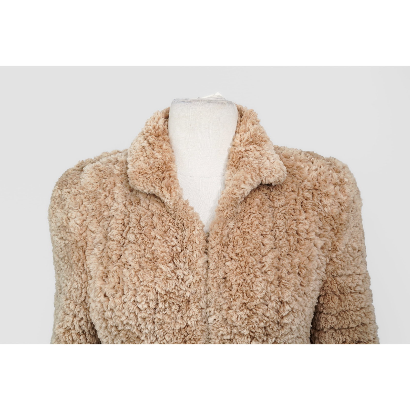 Jacques Ferber Beige Sheepskin jacket - 2