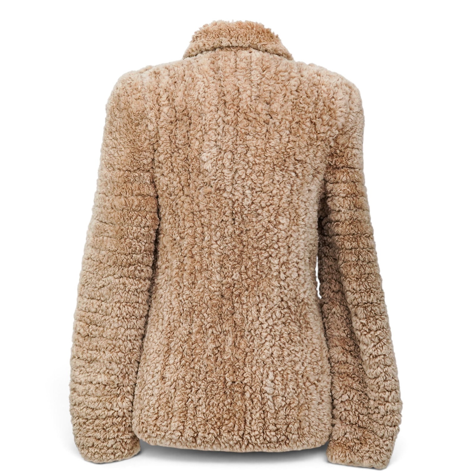 Jacques Ferber Beige Sheepskin jacket - 4