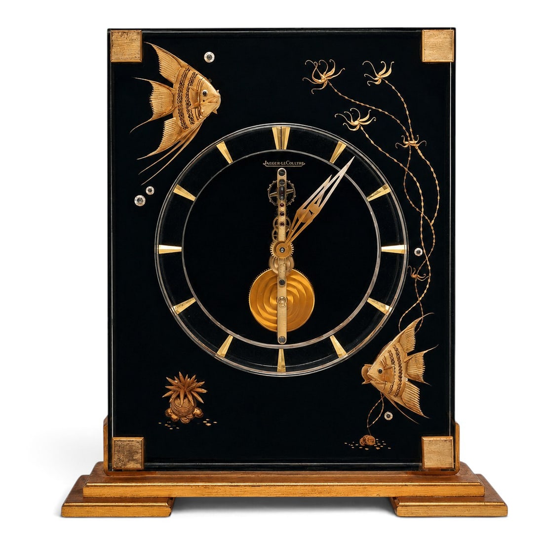 Jaeger LeCoultre Marina Angel Fish Desk Clock (1 of 7)