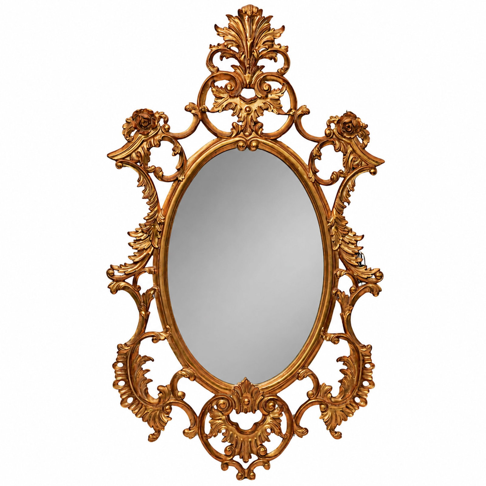 Harrison & Gil "Dauphine" Carved Gilt Wood Wall Mirror (1 of 5)