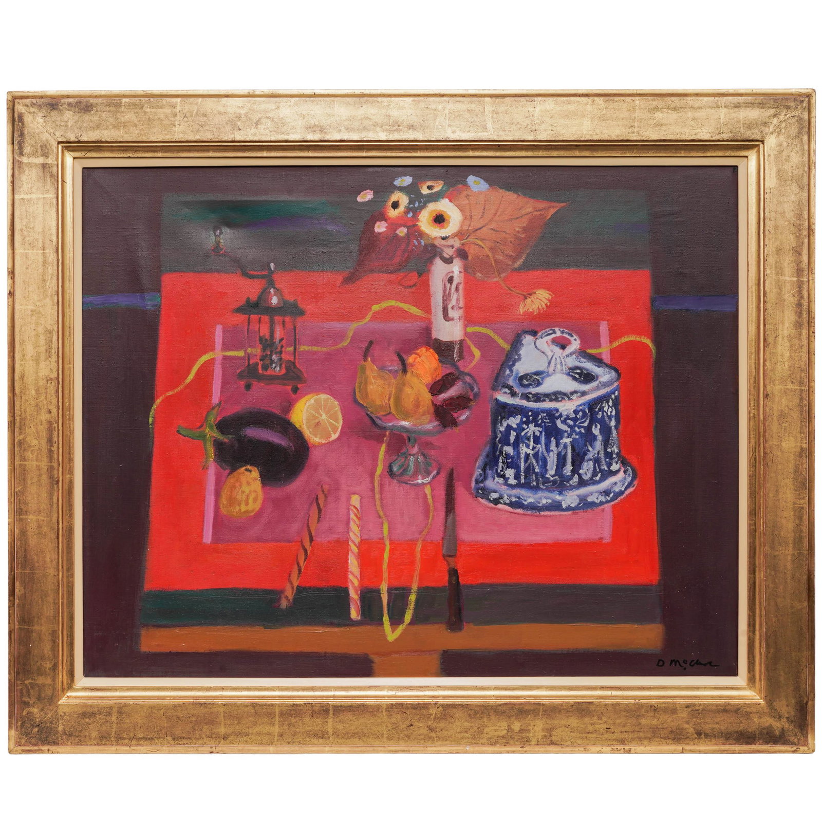 David McClure (Scottish, 1926–1998) Still Life Oil on Canvas (1 of 6)