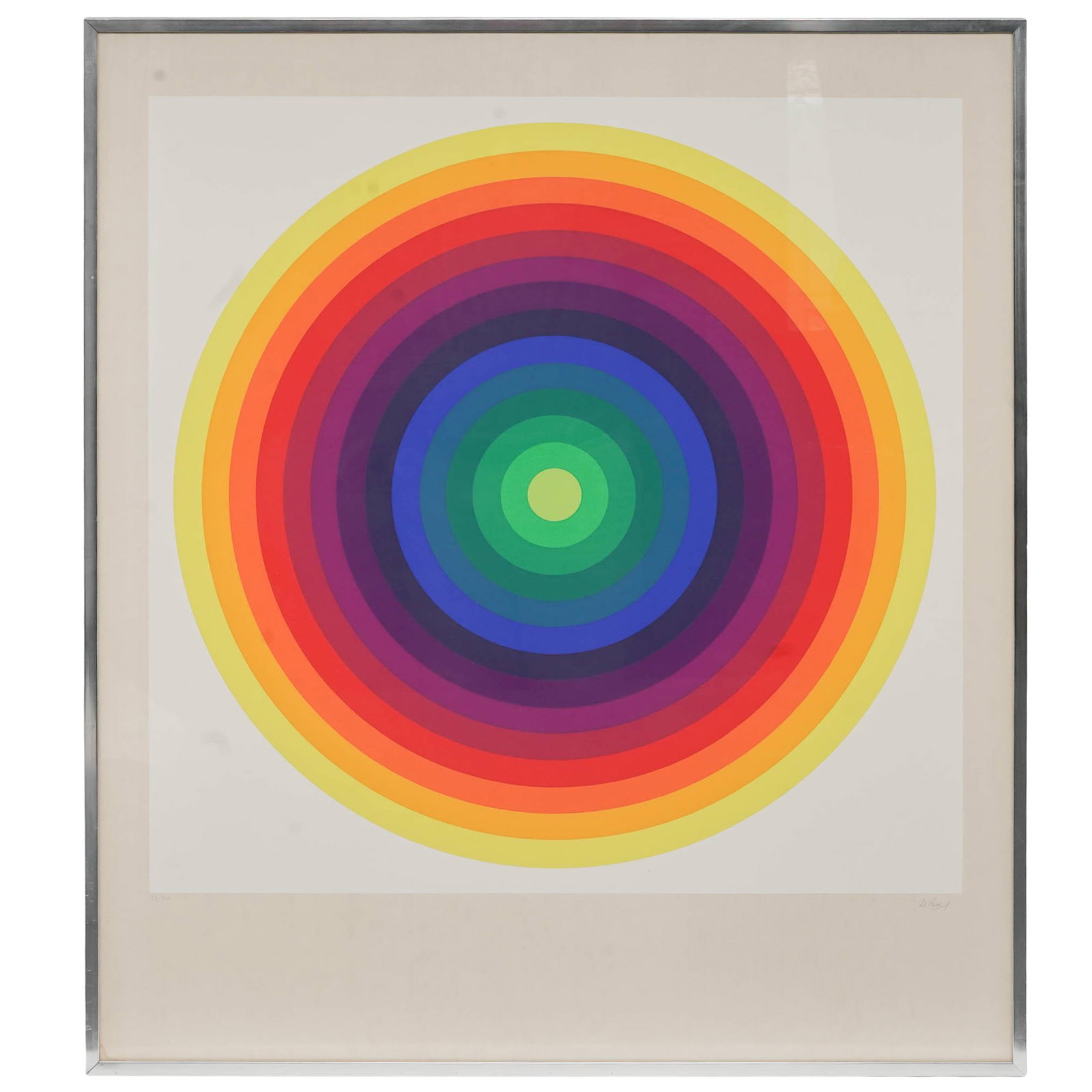 Julio Le Parc (Argentinian, 1928-2026) Op-Art "Serie 14" Lithograph (1 of 4)