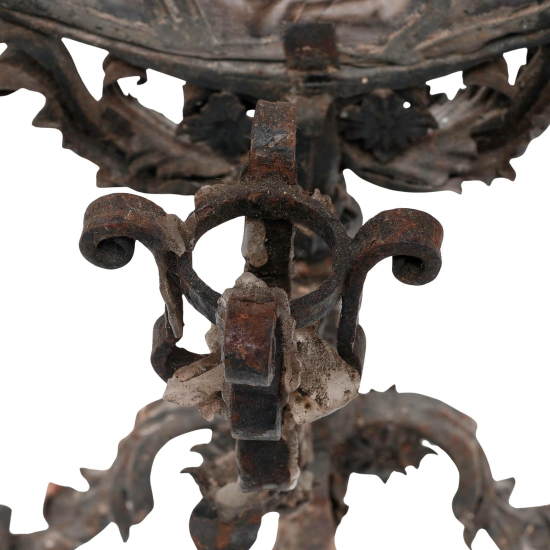 Antique Gothic Revival Tabletop Devotional Display - 7