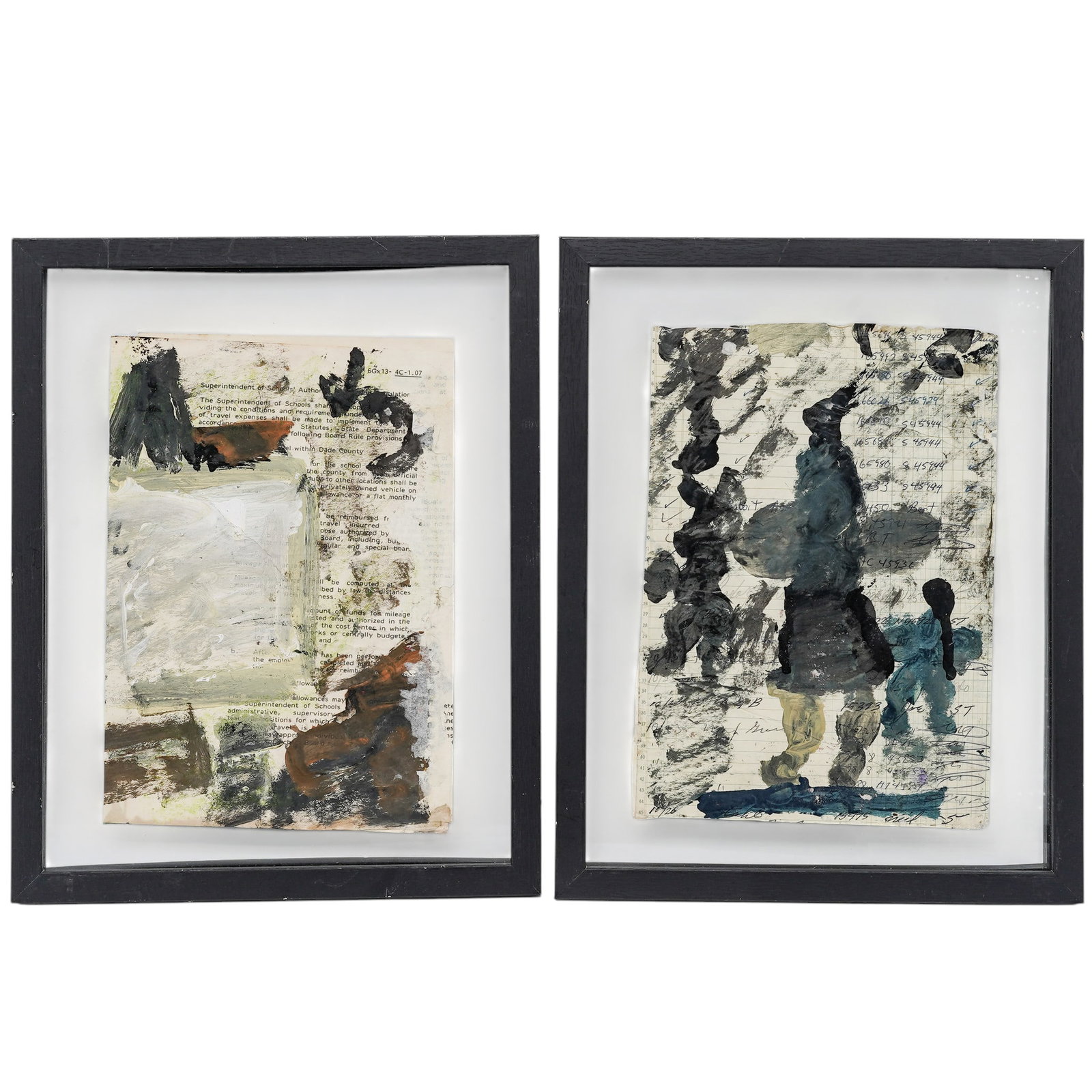 Purvis Young (American, 1943-2010) Reverso Paintings (1 of 8)