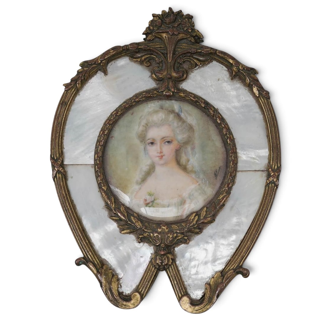 Antique Louis XVI Ormolu & MOP Jewelry Casket (1 of 9)