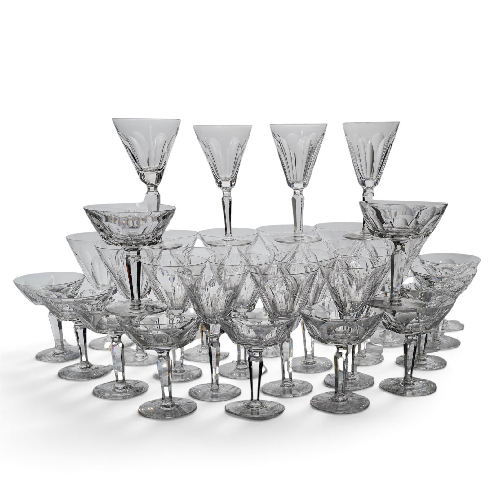 (36 pc) Waterford Crystal Sheila Stemware (1 of 5)