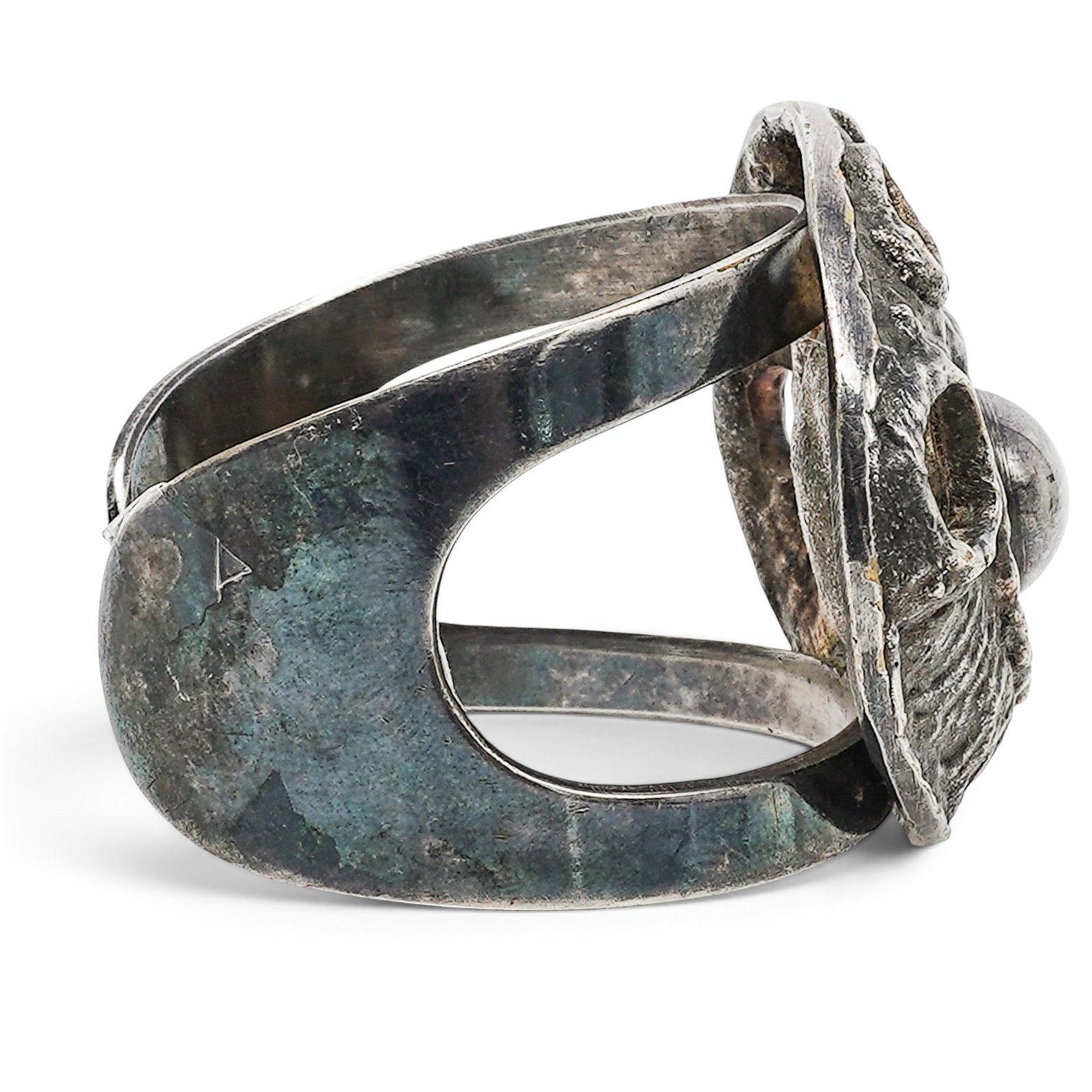 AD Design Large Brutalist Cuff Bracelet - 4