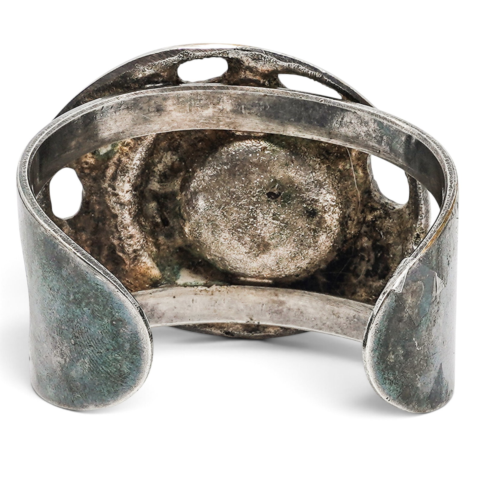 AD Design Large Brutalist Cuff Bracelet - 5