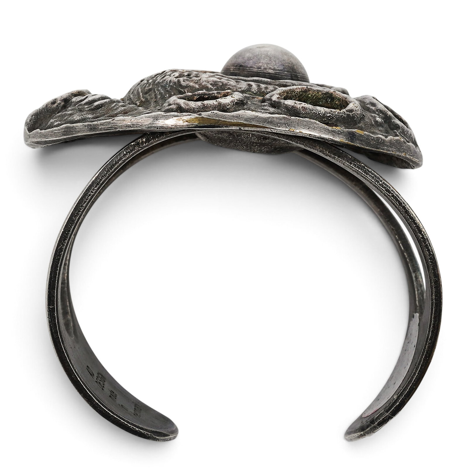 AD Design Large Brutalist Cuff Bracelet - 7