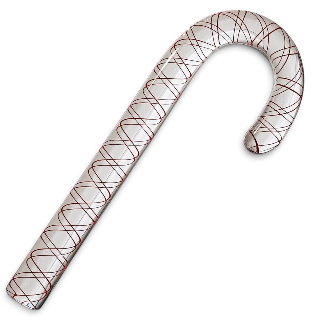 Steuben Crystal Candy Cane Figurine (1 of 6)
