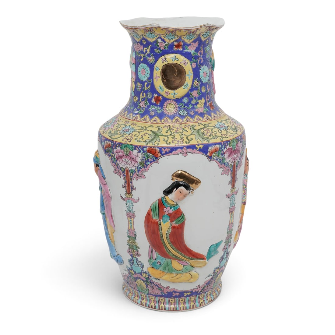 Vintage Chinese Porcelain Floor Vase (1 of 16)