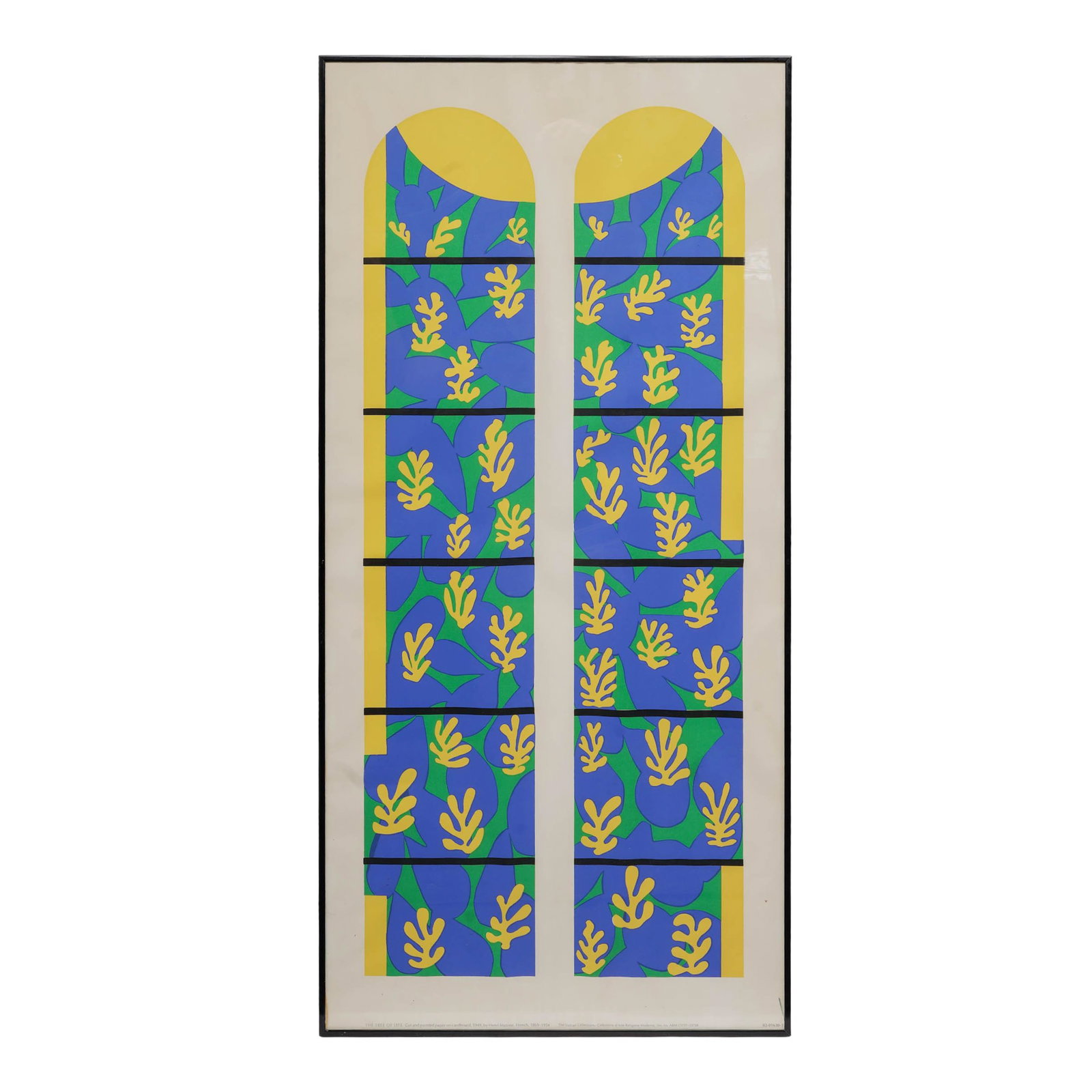 Henri Matisse (French, 1869-1954) "Tree of Life" Exhibition Poster: Henri Matisse (French, 1869-1954) "Tree of Life" Exhibition Poster 1949, France Artist/Designer/Manufacturer: Henri Matisse. Marking(s): None. Materials: Color lithograph on paper. Cataloger Note: