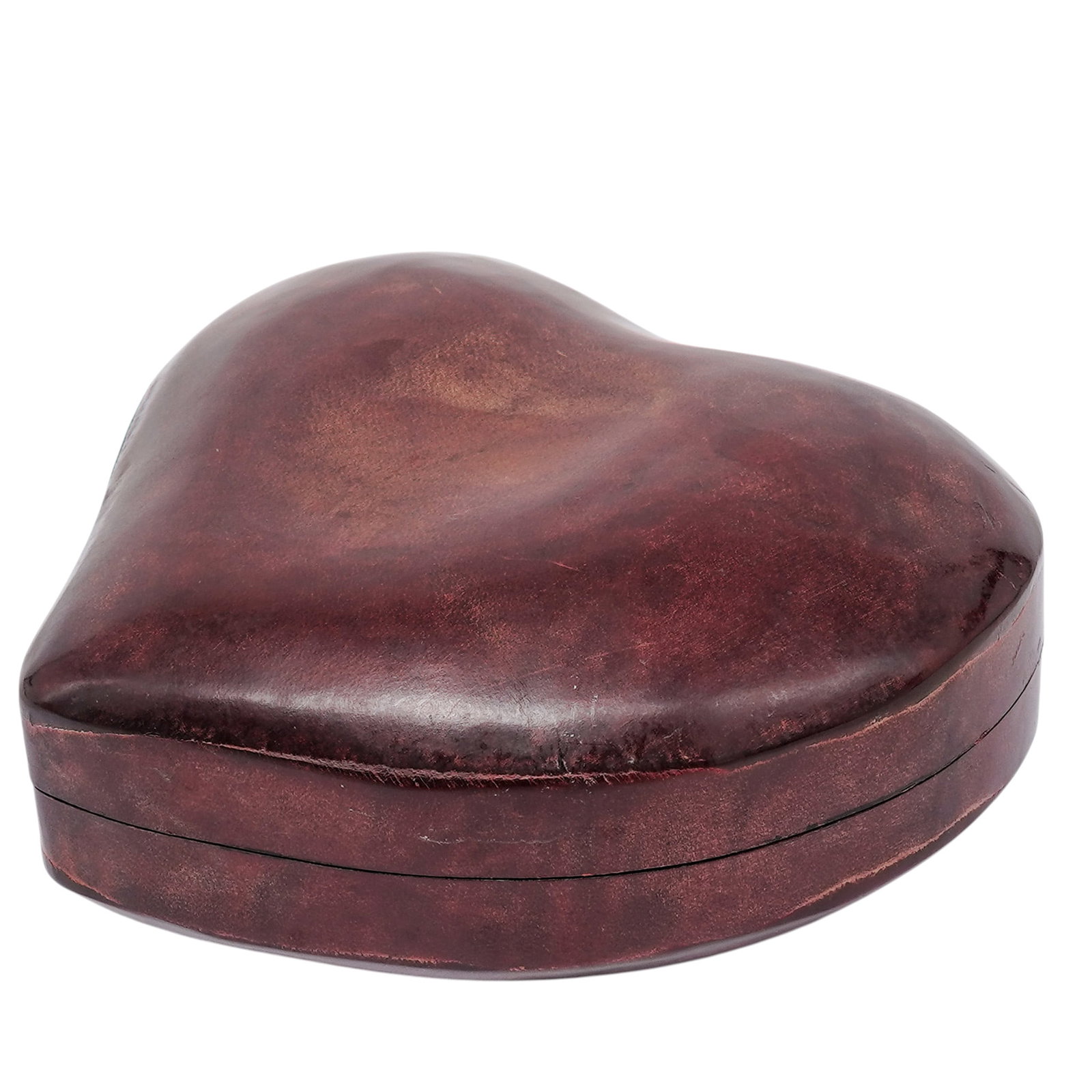 Tiffany & Co. x Elsa Peretti Leather Heart Box: Tiffany & Co. x Elsa Peretti Leather Heart Box Late 20th Century, Italy Artist/Designer/Manufacturer: Elsa Peretti for Tiffany & Co. Marking(s): “Elsa Peretti made for Tiffany & Co.” and “Ma