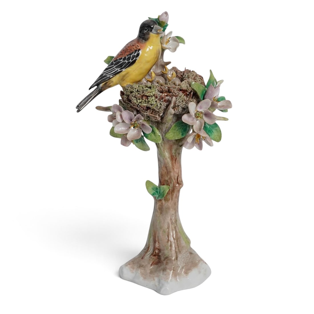 Antique German Sitzendorf Porcelain Bird Figurine (1 of 5)